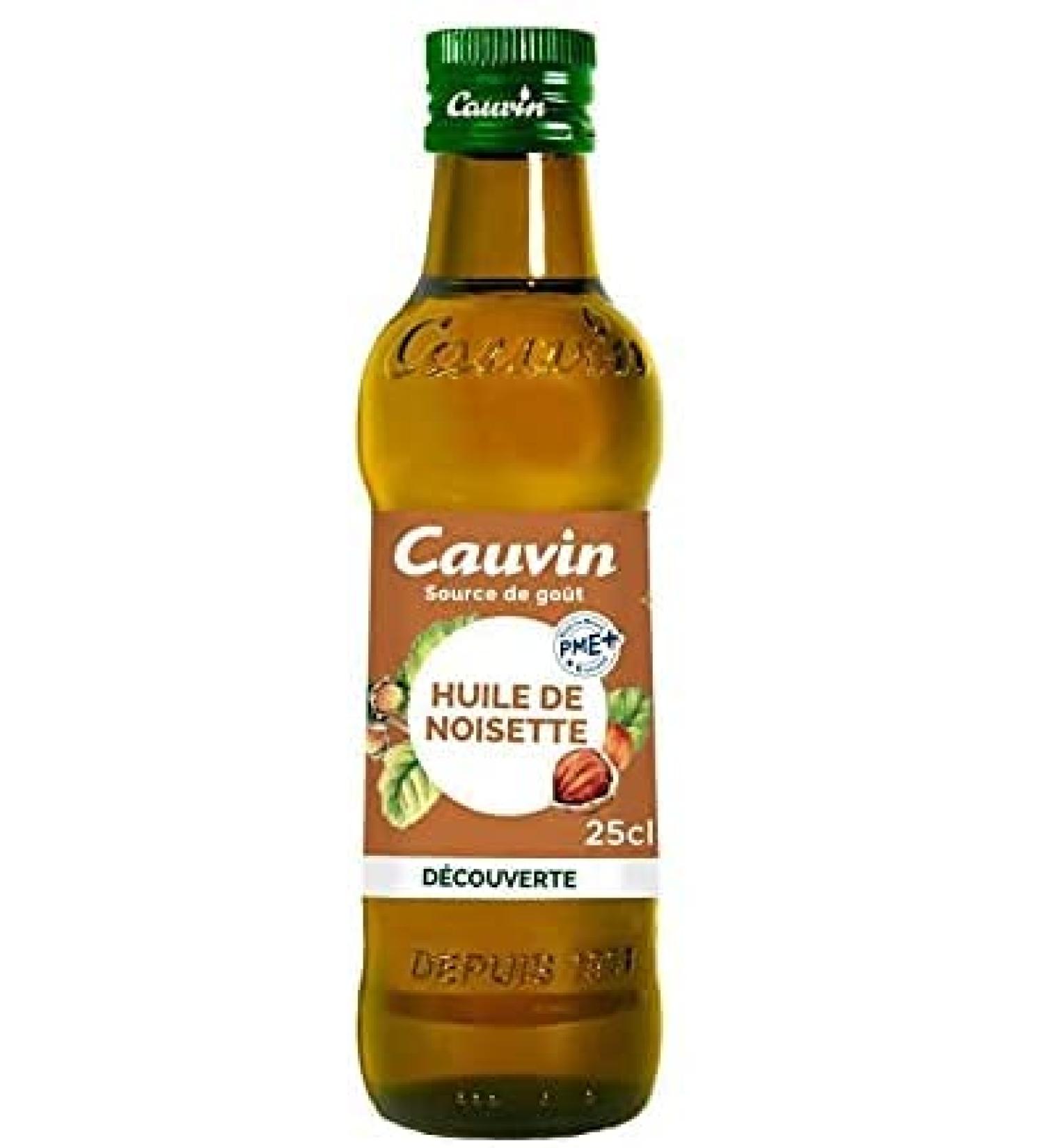 CAUVIN - Hazelnut Oil 25cl - Set of 2 - Best Offer - Buy Online on GoSupps.com