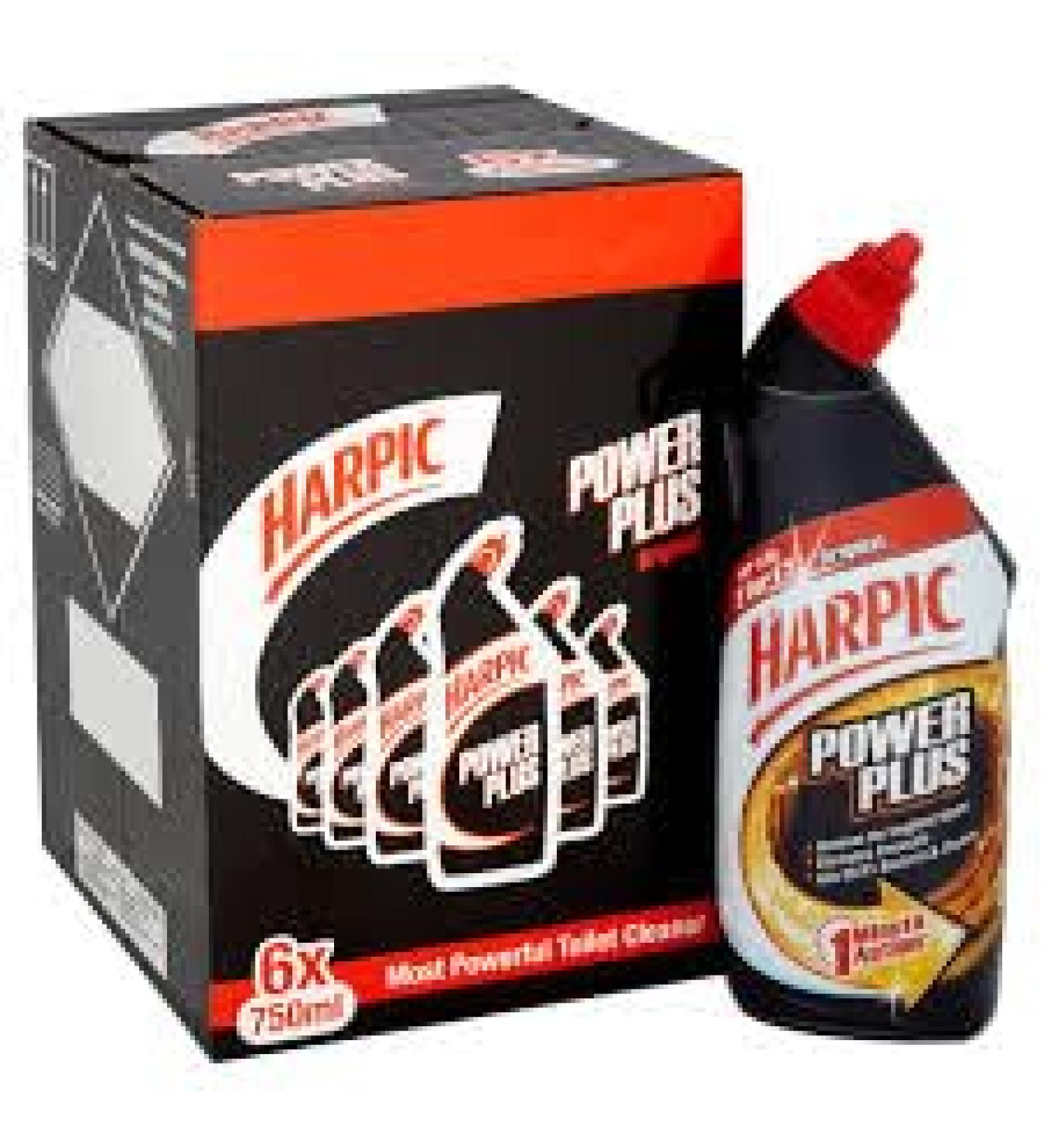 Harpix Power Plus Max 10 Actions 6 x 750ml PMP (1 Pack of 6 x 750ml)