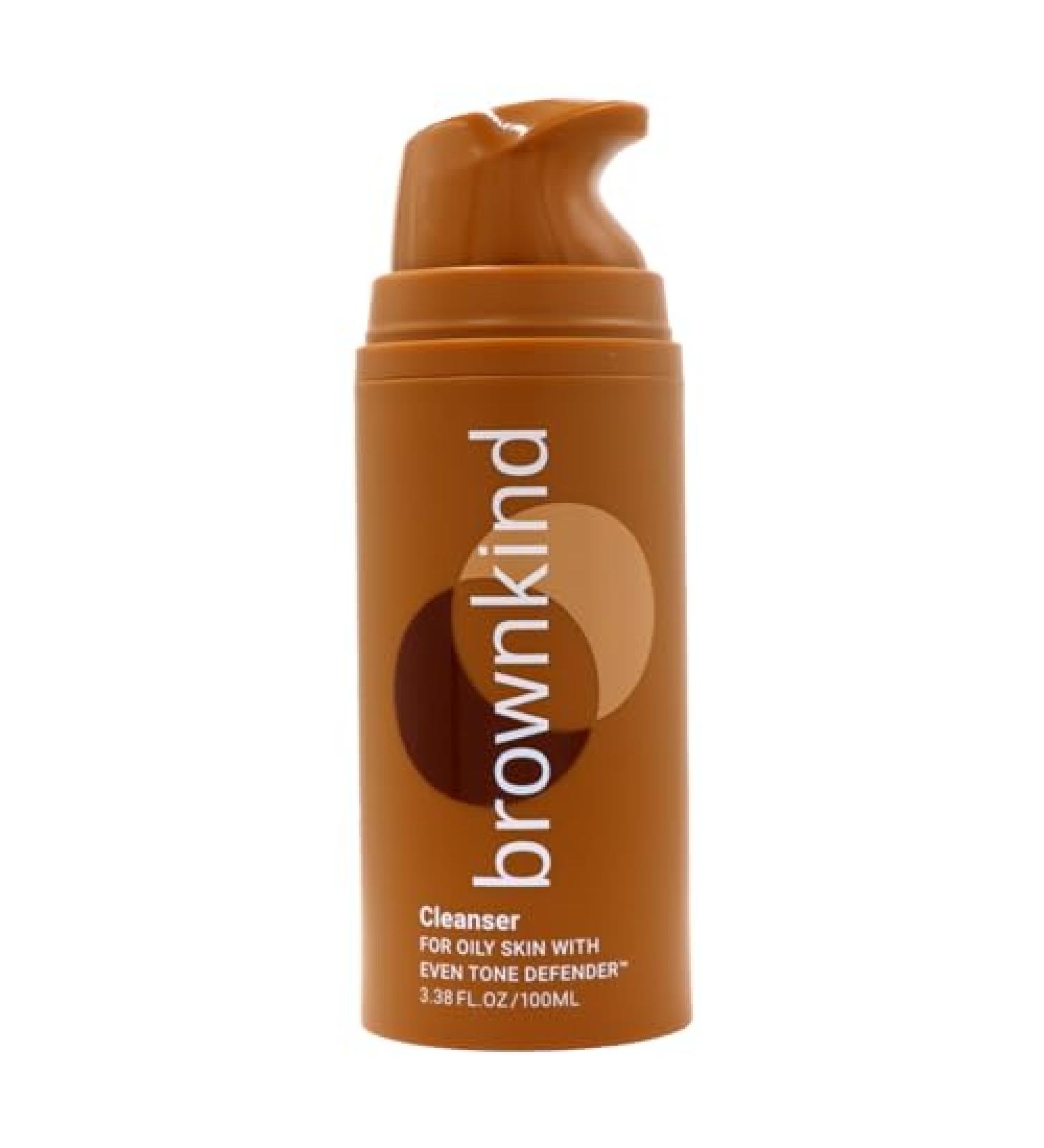 brownkind Cleanser for Oily Skin 1% Salicylic Acid Face Wash to Smooth Texture & Clear Pores With Even Tone Defender 100ml - Buy Online on GoSupps.com