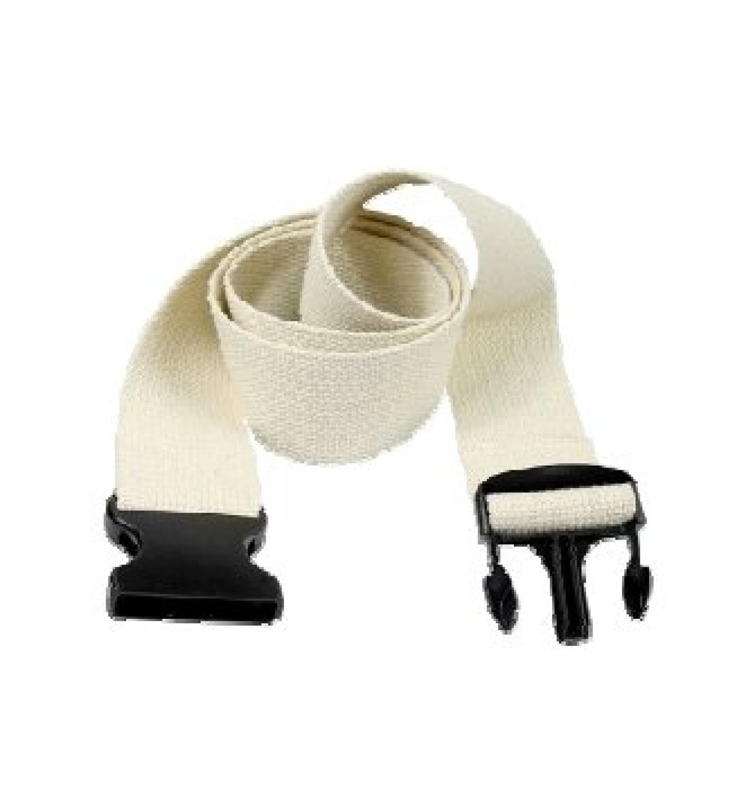 80466 Gait Belt with Quick Release Plastic Buckle 2" Width 54" Length 8 Natural