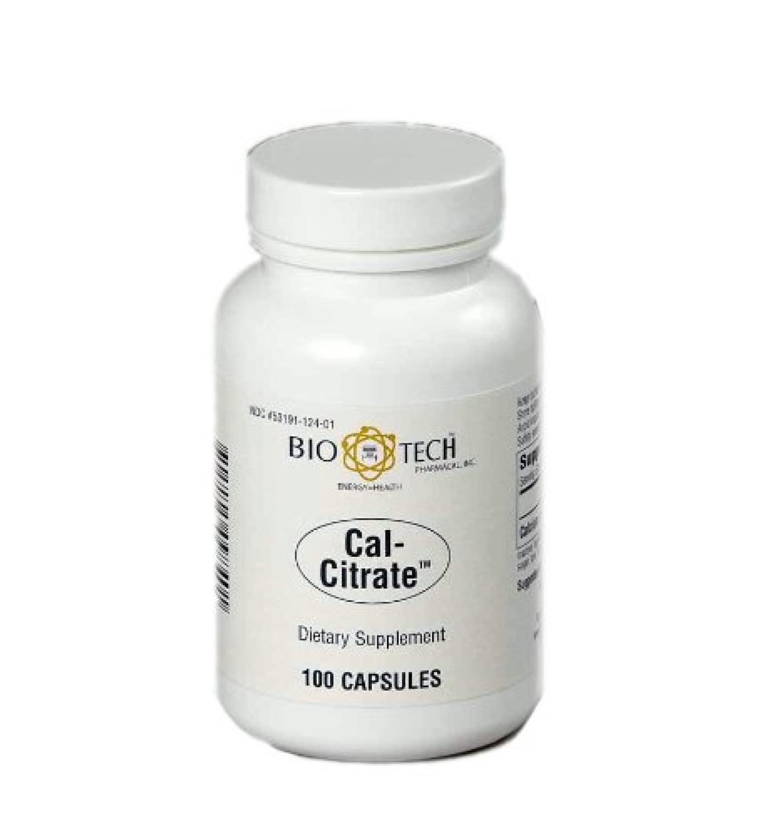 Bio-Tech Cal-Citrate 200 Mg 100 Caps