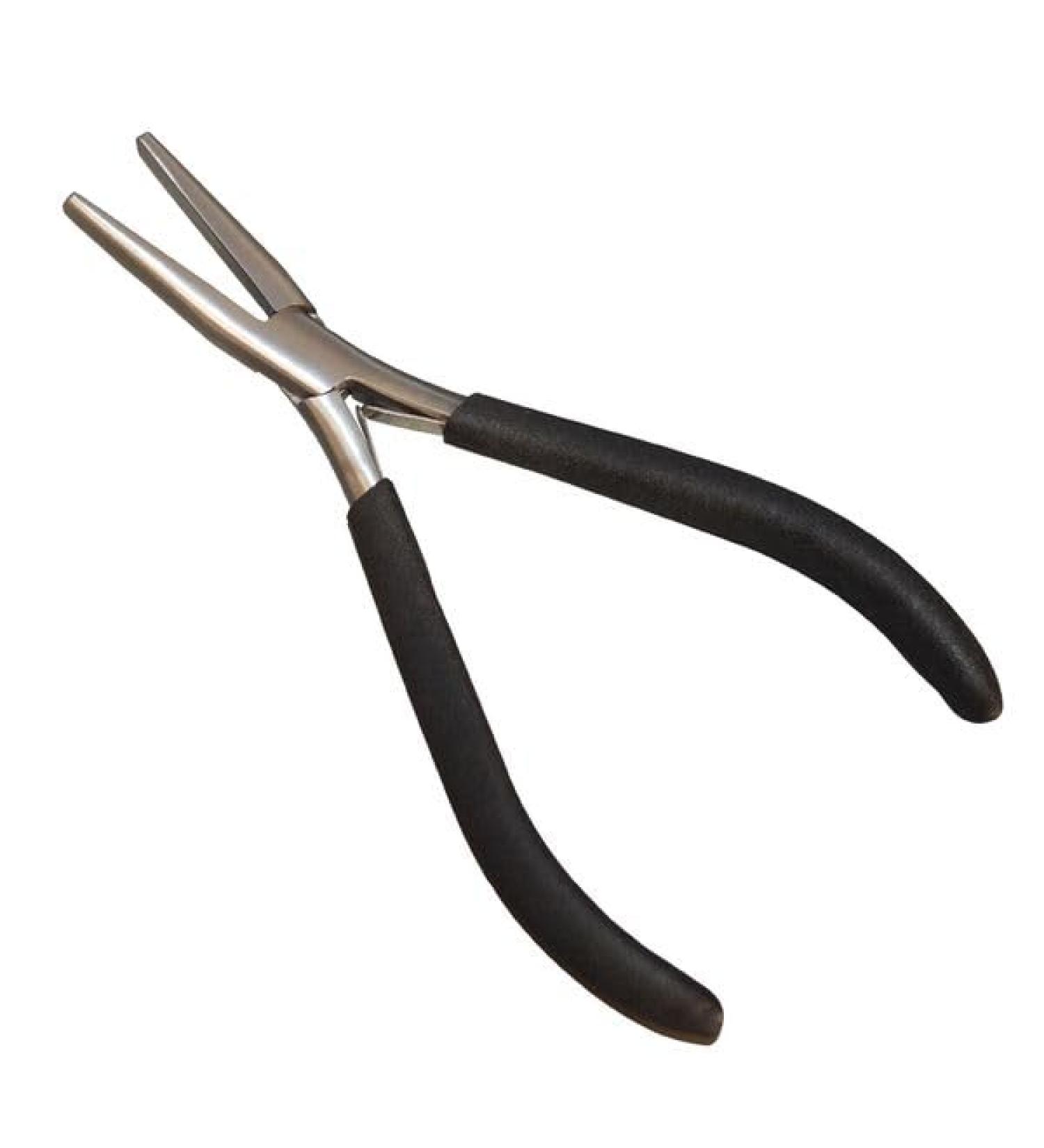 Global Extend Tappliers (flat/silver) I Suitable for tape extensions I improved hold i flat plonge tip i ideal size i simple handling