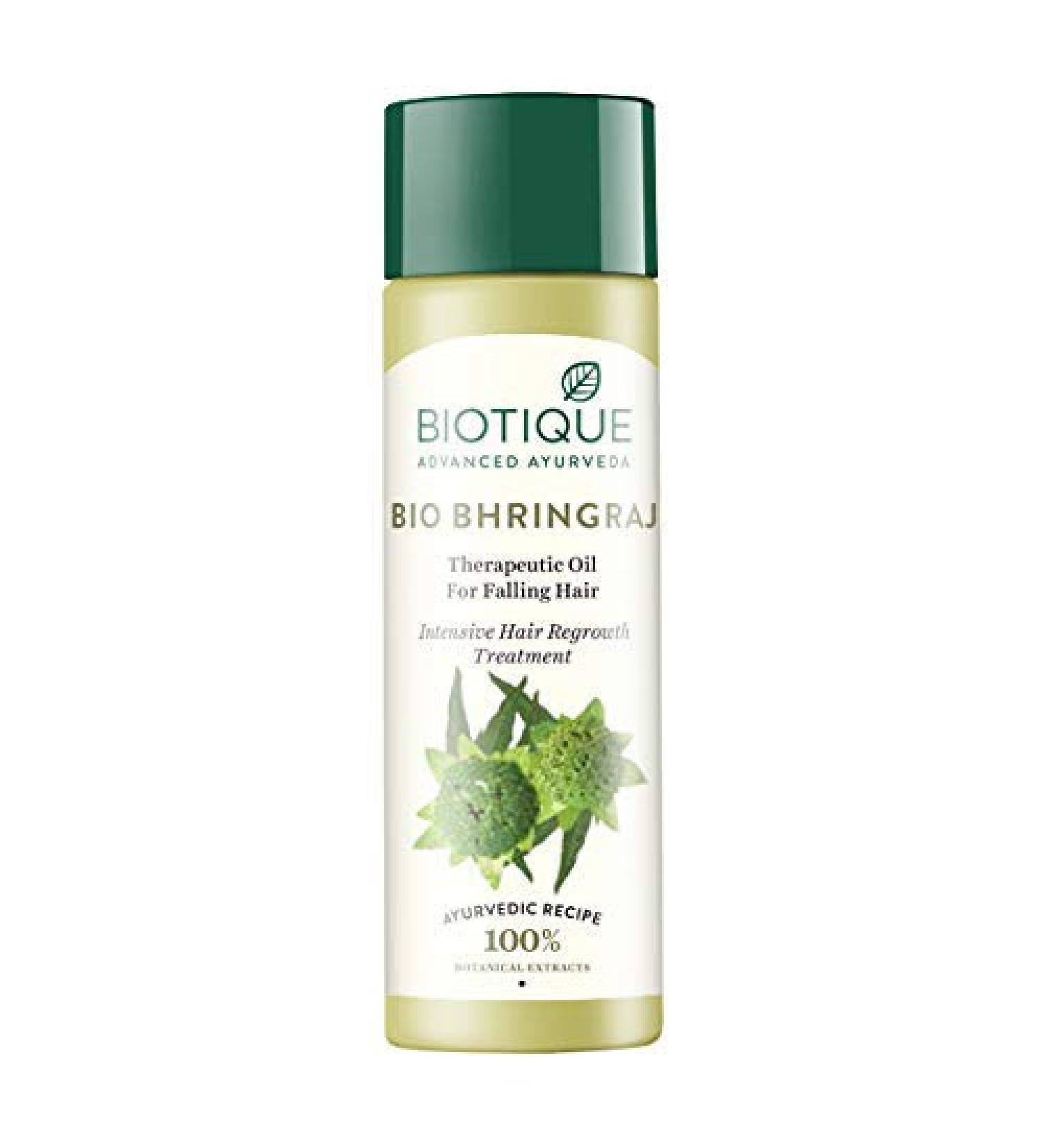 ECH Biotiue Bio Bhringraj Fresh Growth Therapeutic Oil 120ml - Buy Online on GoSupps.com