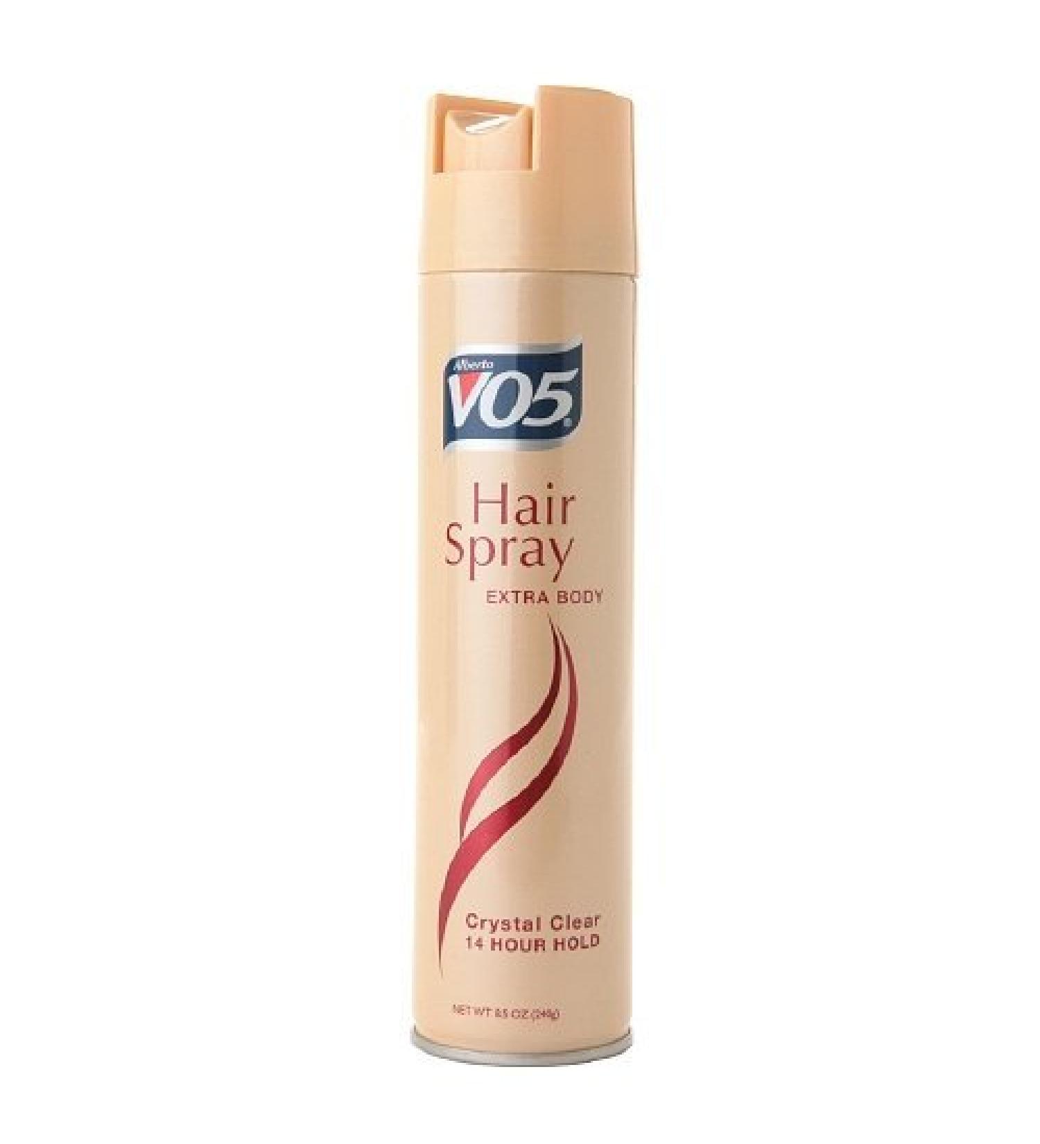 VO5 Hairspray Extra Body Crystal Clear 8.5 oz