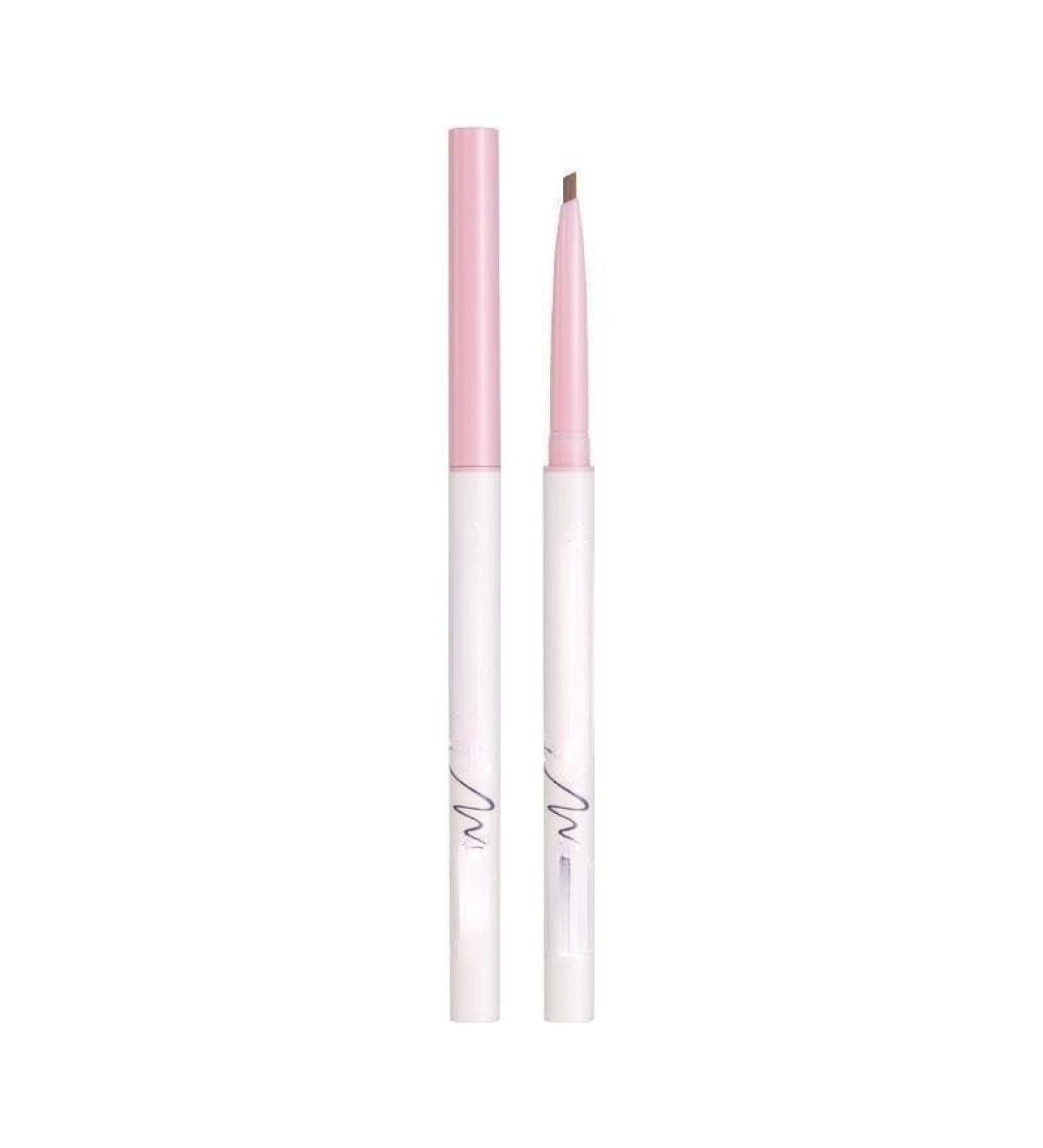 BADALO Extremely fine waterproof eyeliner. Ultra-fine long-lasting smudge-proof pink eyeliner pen for female beginners (size: 2 colors)