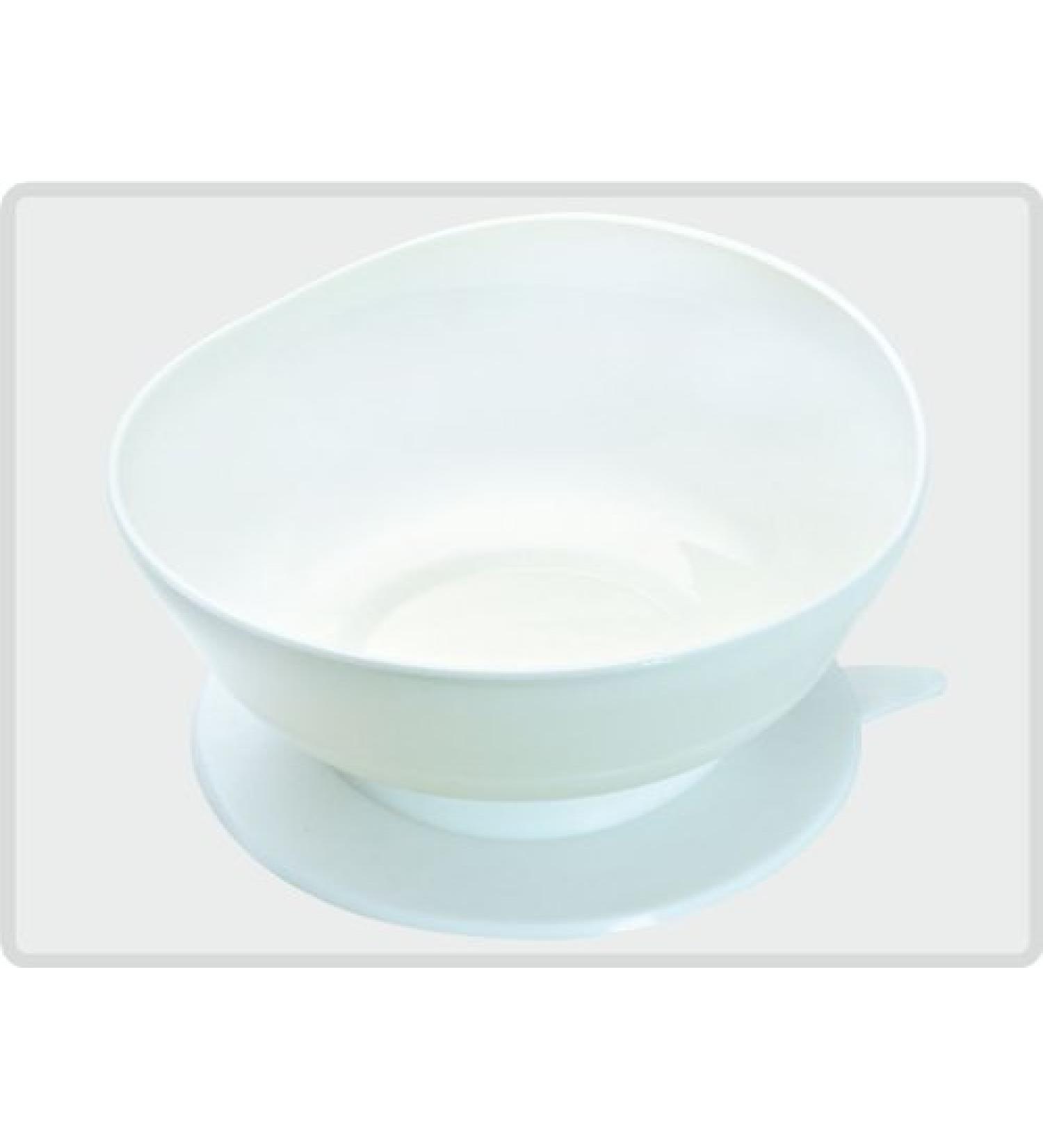 Soup bowl with raised rim