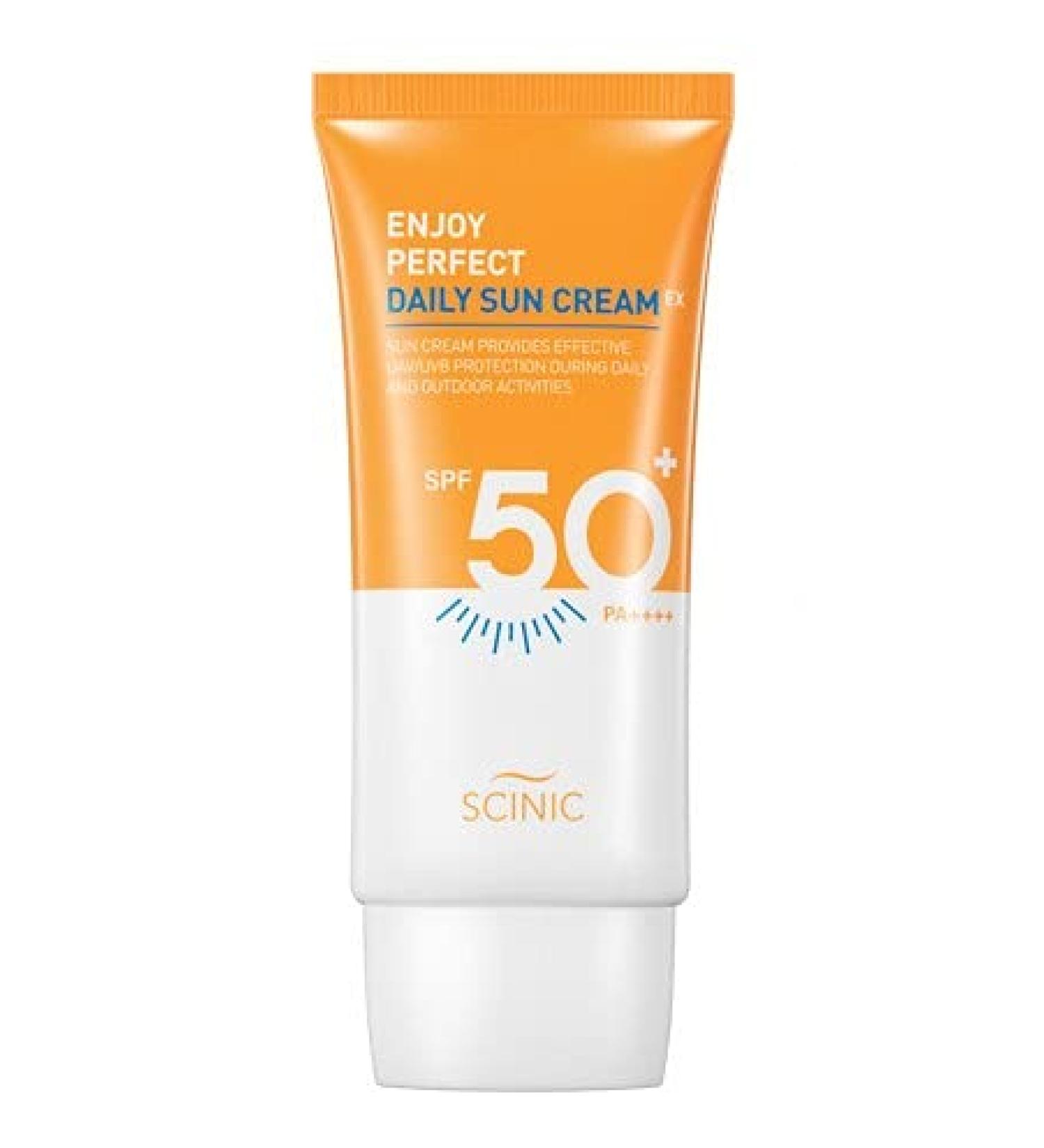  SCINIC Enjoy Perfect Daily Sun Cream EX SPF 50+ PA++++ 50ml - Buy Online on GoSupps.com