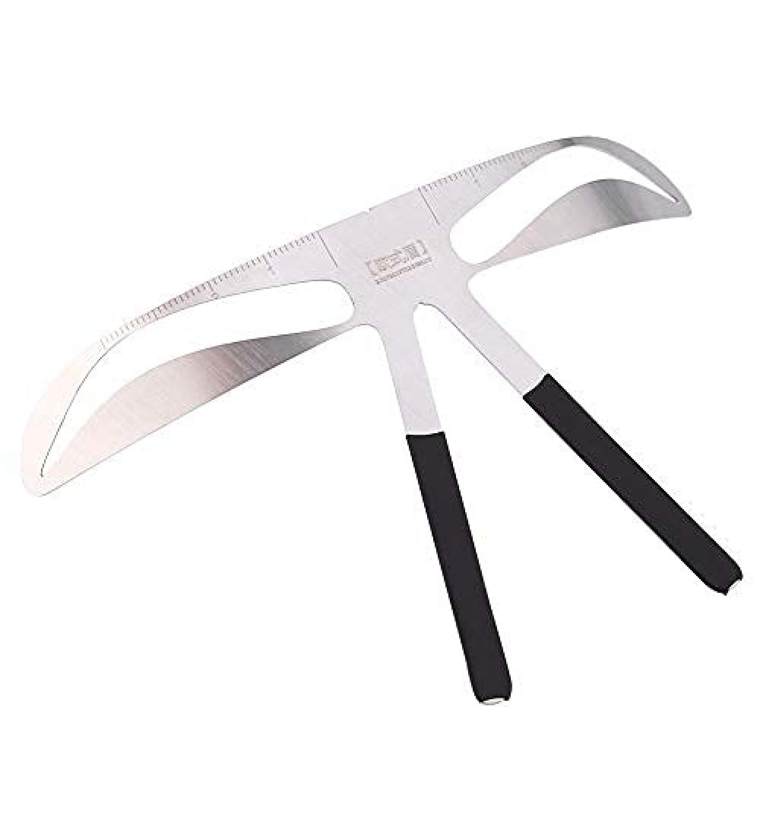 4 Types Eyebrow Measure Ruler | Permanent Balance Extension & Shape Stencil for Grooming (#3) - Buy Online on GoSupps.com
