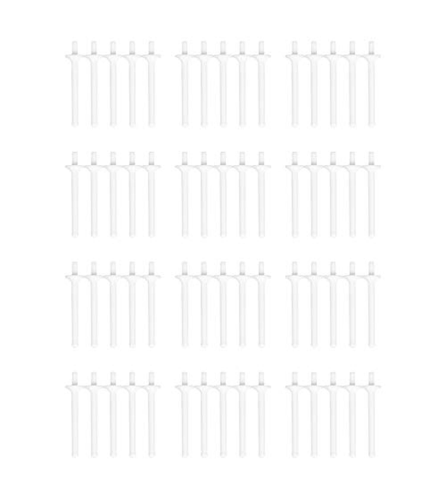 60 Pi Ces S Ries le B ton de Cire de Nez Applicateur Spatules en Plastique les Bandes D' Pilation Nez Sourcils Propres Pilation Nez - Buy Online on GoSupps.com