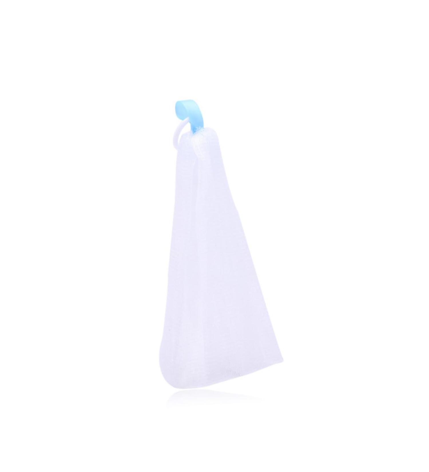 Housoutil Easy Shampoo Nylon Foam Sack - Drawstring Holder for Face Foam Soap | Double Layer Shower Pouch | Save Space & Time - Buy Online on GoSupps.com