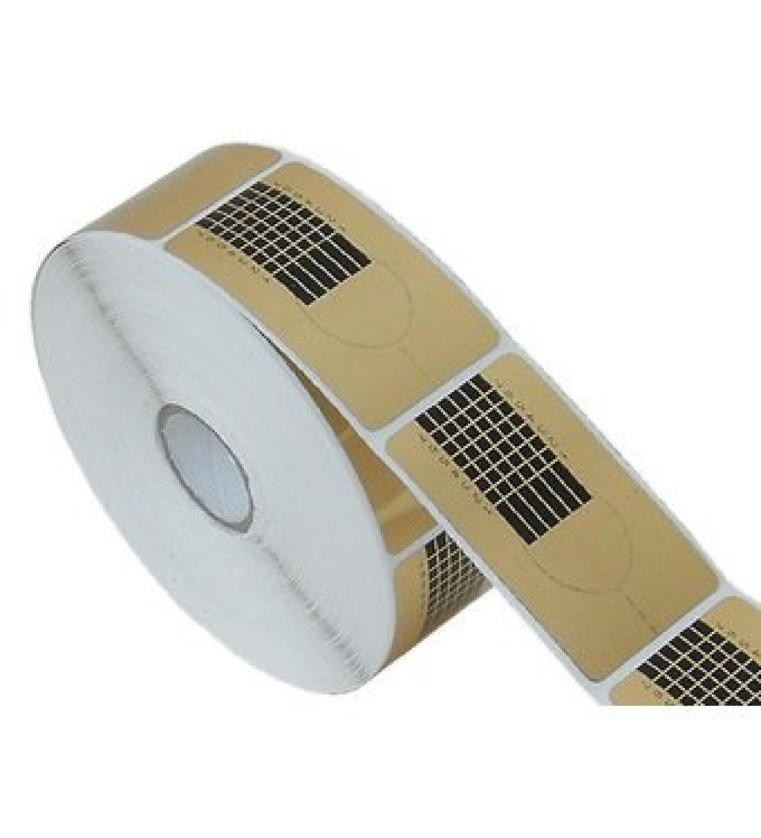 New nail Art 100 modeling template gold modeling template for nail extension nail design accessories manicure tips test package sample