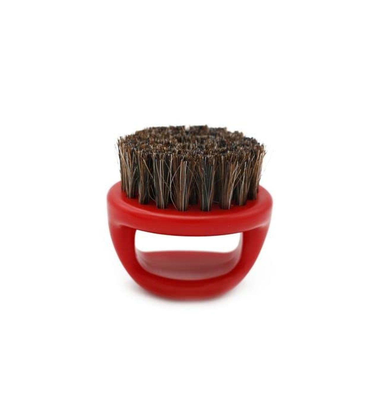 AILIFE Ring Design Horse Bristle Shaving Brush - Portable Barber & Beard Brush for Men | Premium Salon Facial Cleaning Tools - Buy Online on GoSupps.com