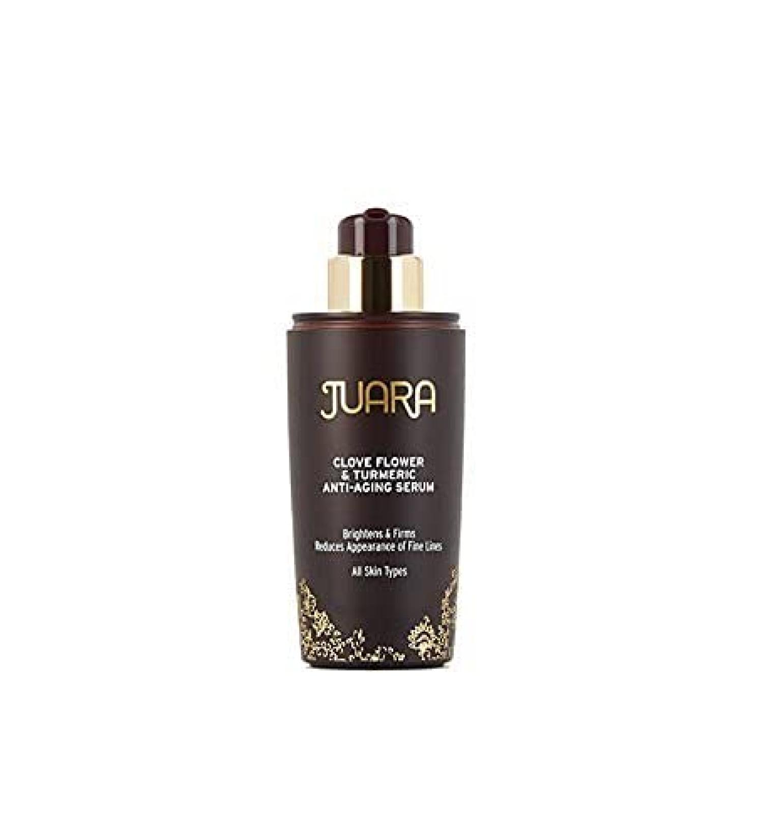 JUARA Anti-Aging Serum | Clove Flower & Turmeric Elixir | 100% Vegetarian Cruelty-Free Dermatologist-Tested | Shop Internationally - Buy Online on GoSupps.com