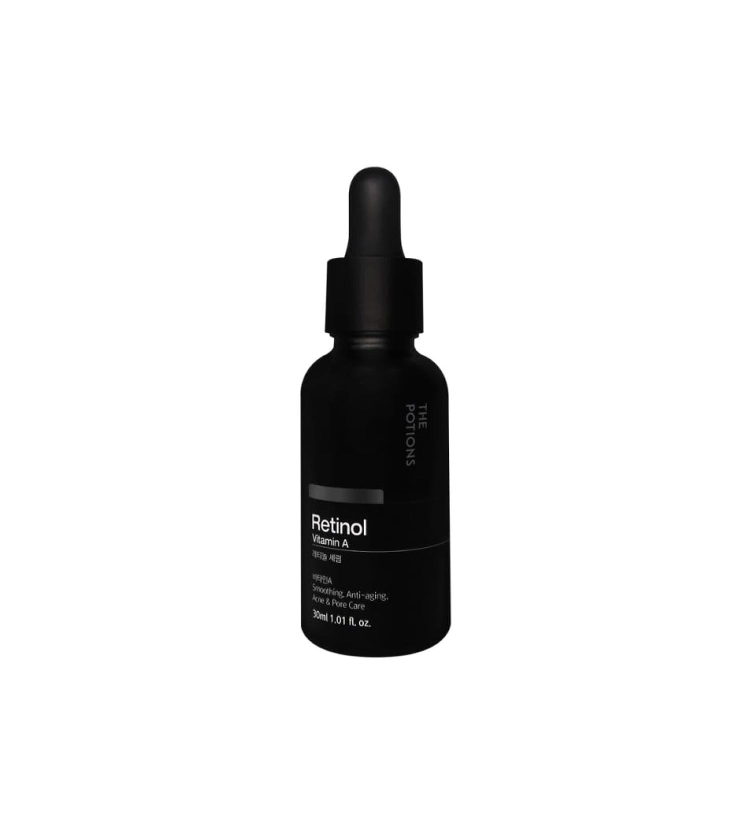 The Potions Retinol Serum 30ml - Vitamin A Anti-aging Pore refining - Product of Korea