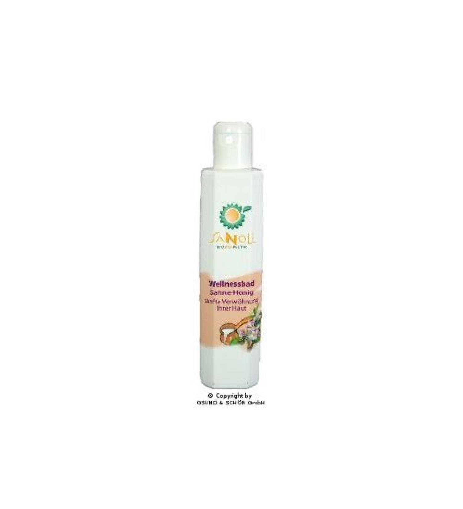 Wellnessbad cream honey