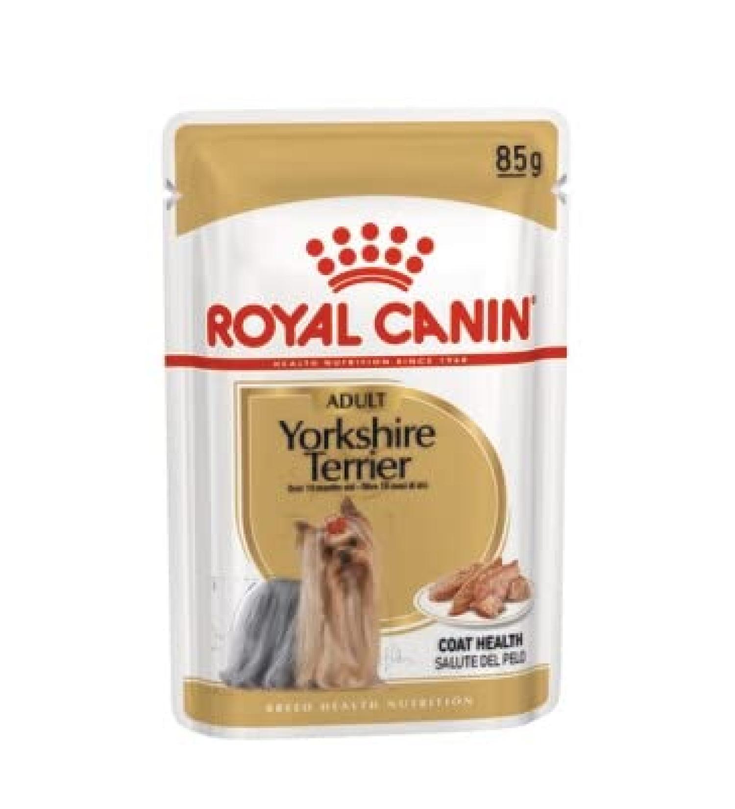 Adult Yorkshire Terrier Wet Dog Food 24 Packs 85g Each - Buy Online on GoSupps.com