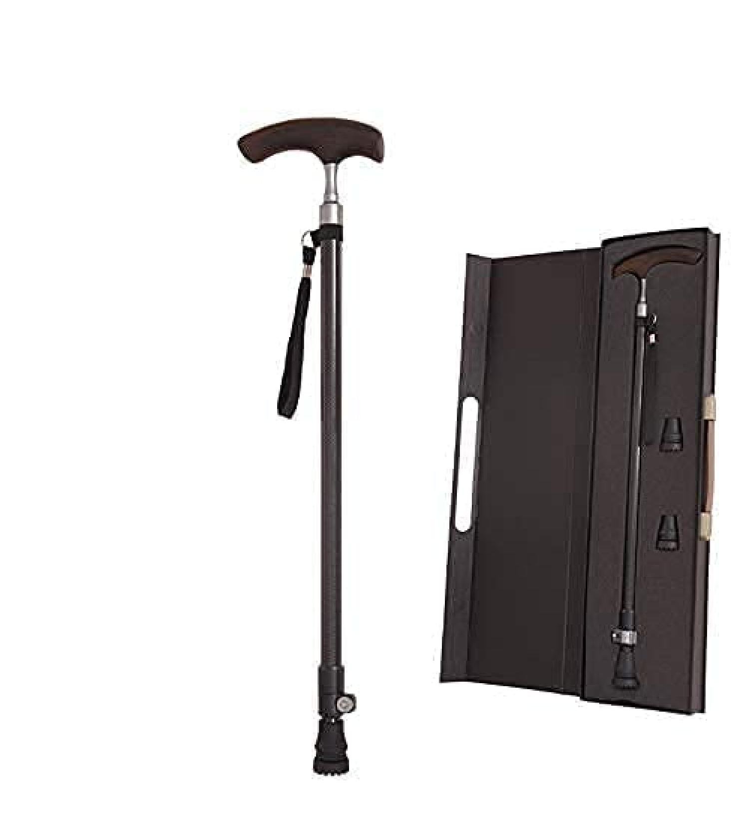 Canes Walking Sticks Lightweight Sturdy Carbon Cane Extendable Height Adjustable Comfy Grip Sticks Base for Arthritis Elderly Seniors Handicap Star of Light - Buy Online on GoSupps.com