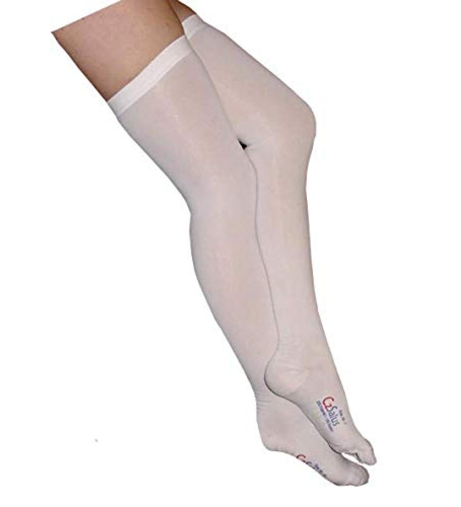 CzSalus Anti-Embolism Stockings Class 1 - White Size 2 | Post-Surgery Compression | International Shipping - Buy Online on GoSupps.com