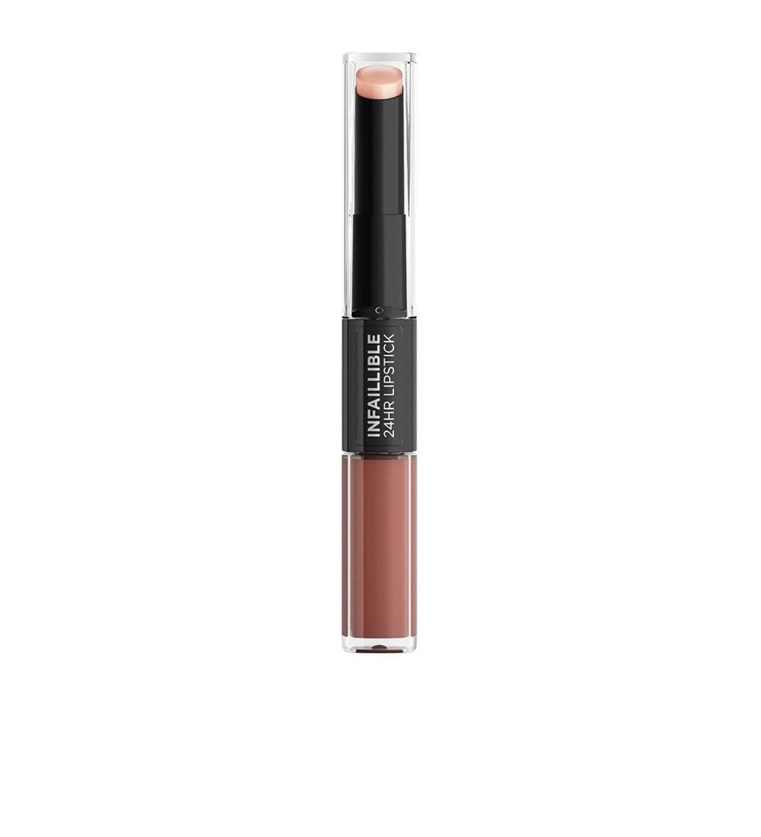 L'Or al Paris Infaillible 2-Step 101 Everlasting Lipstick - 24 Hour Full Lips & Moisturizing Balm | 5.7g - Shop Internationally! - Buy Online on GoSupps.com
