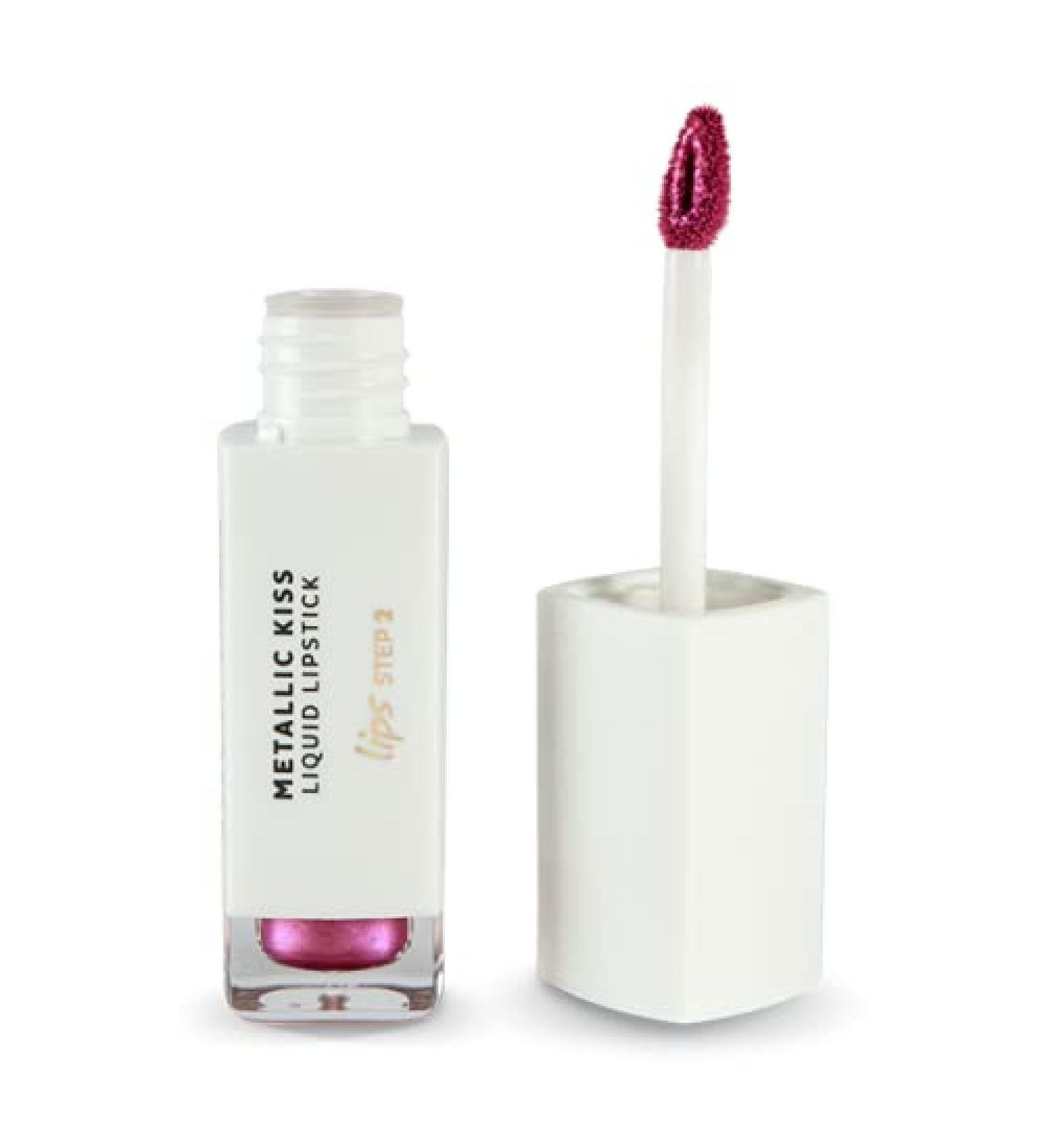 Andreia Andreia Professional Make Up - Lips - Metallic Kiss Liquid Lipstick - 06 Vampy Style