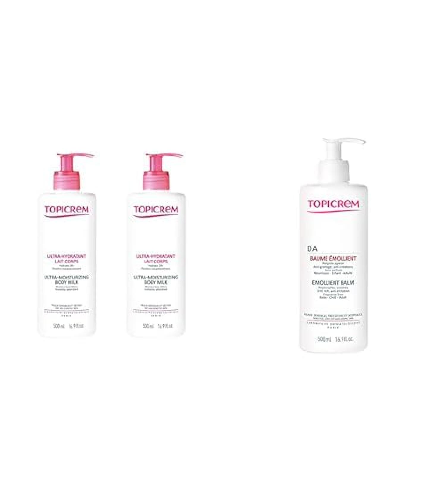  Topicrem Topicrem - Ultra Moisturising Body Lotion - Moisturizes 48h Relipid Protects Skin & DA Emollient Balm - Moisturizing Relipid Nourishes & Soothes - Face and Body Care for Sensitive Skin - Buy Online on GoSupps.com