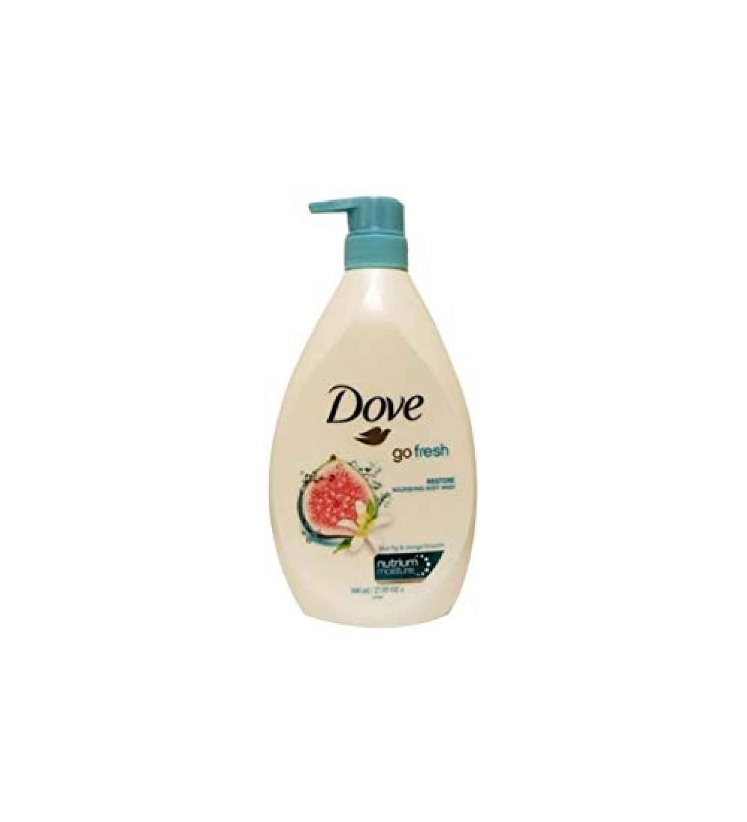 Dove Body Wash With Pump 27.05oz (800ML) (Blue Fig & Orange)