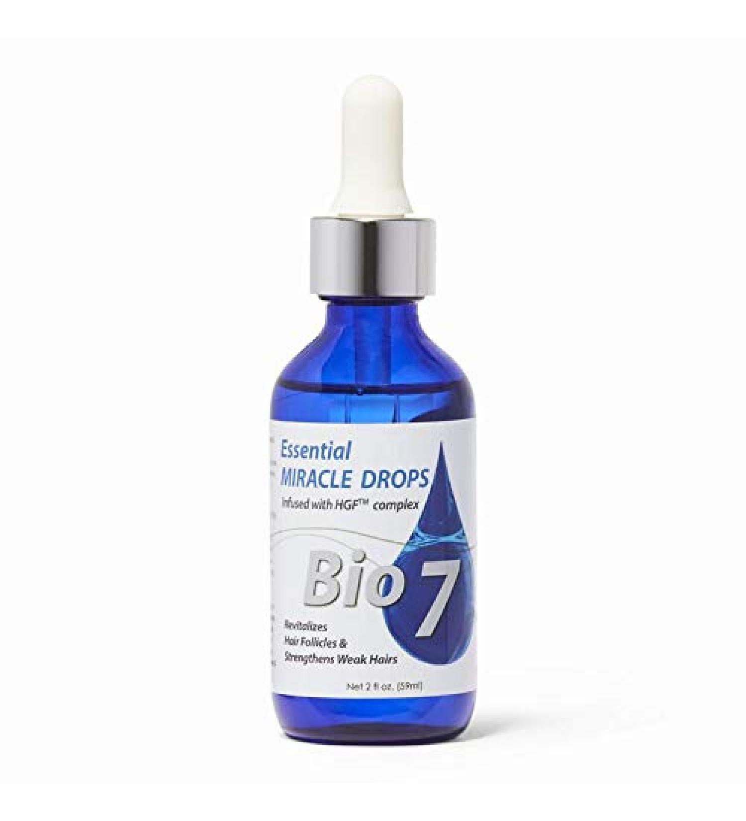By Natures Bio 7 Essential Miracle Drops For Hair 57595 2oz - Buy Online on GoSupps.com