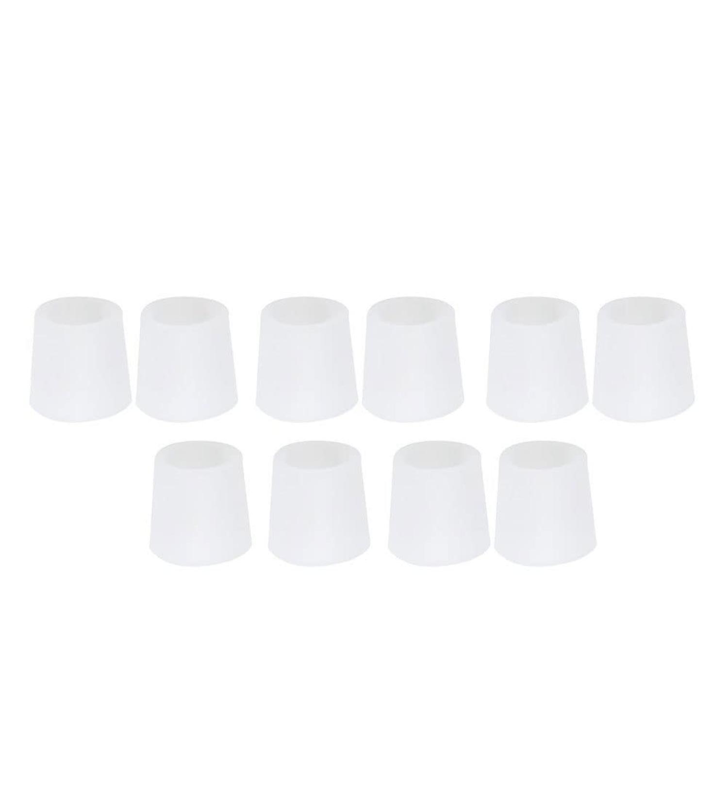 TOSSPER 10Pcs Silicone Little Toe Tube - Blister & Bunion Protection Gel Sleeves for Comfort & Relief - Buy Online on GoSupps.com