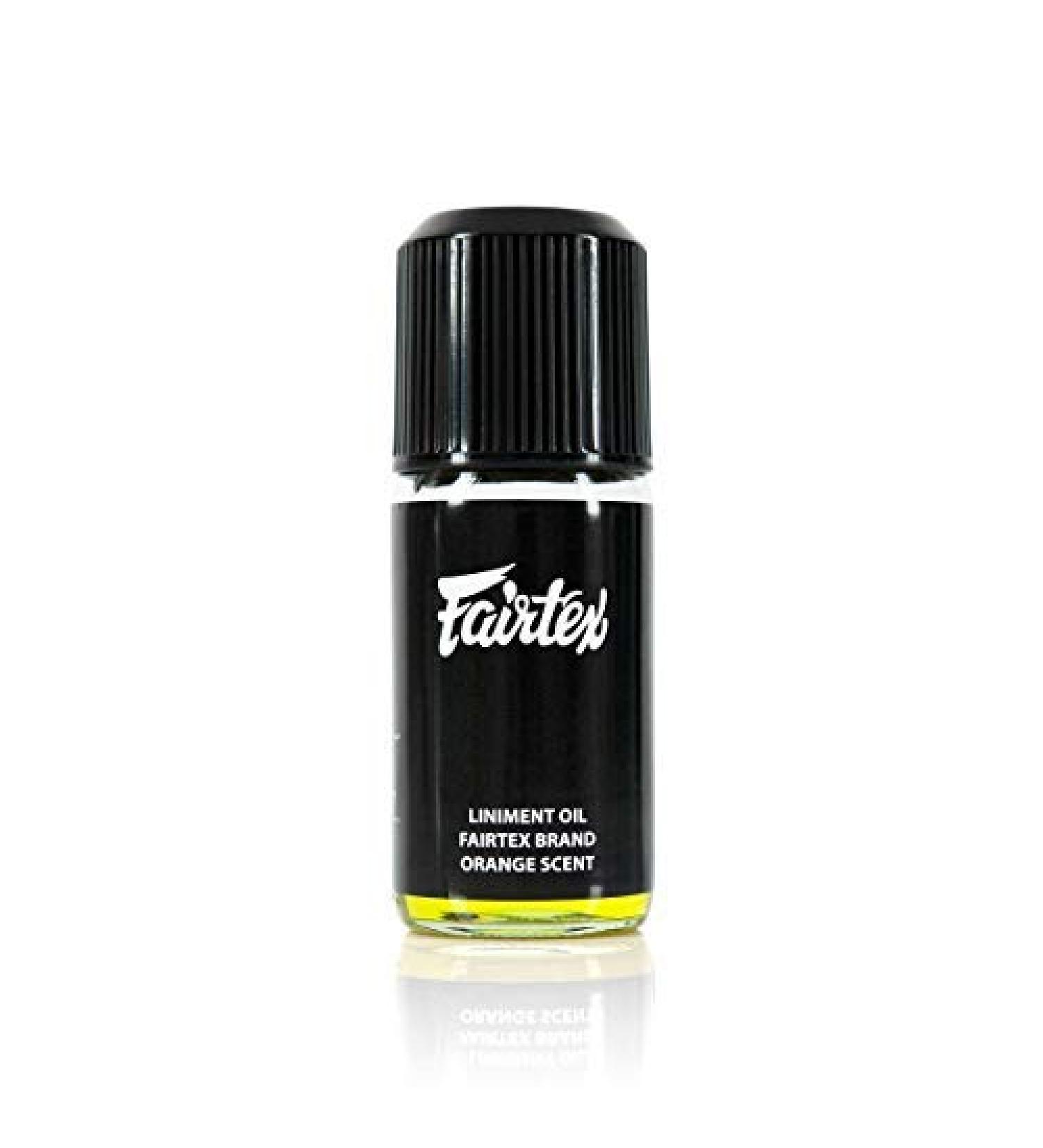 Fairtex Muay Thai Boxing Liniment Oil - Orange Scent | Best Pain Relief for Fighters - International Shipping Available - Buy Online on GoSupps.com