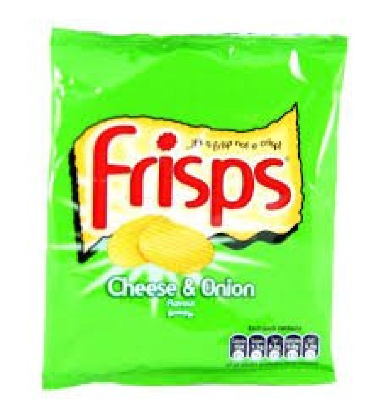 Frisps Cheese & Onion Box of 30