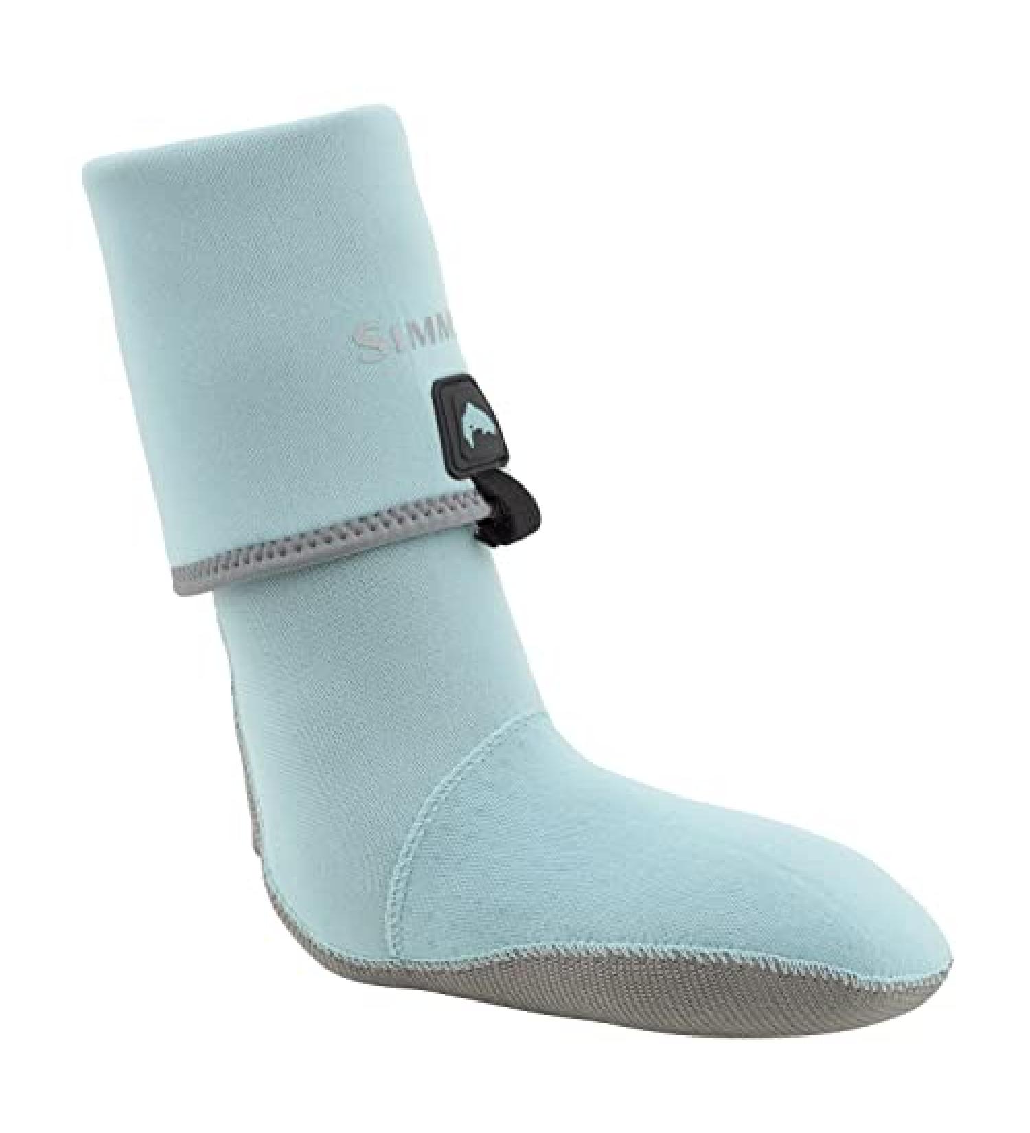 Simms Women's Guide Guard Socks Large Aqua