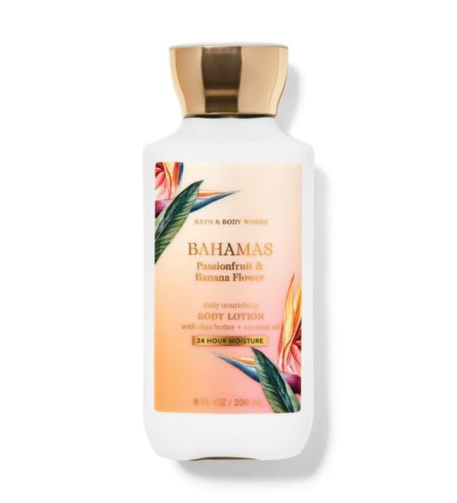 Bath and Body Works Bahamas Passionfruit and Banana Flower (8fl oz./ 236 ml) Super Smooth Body Lotion