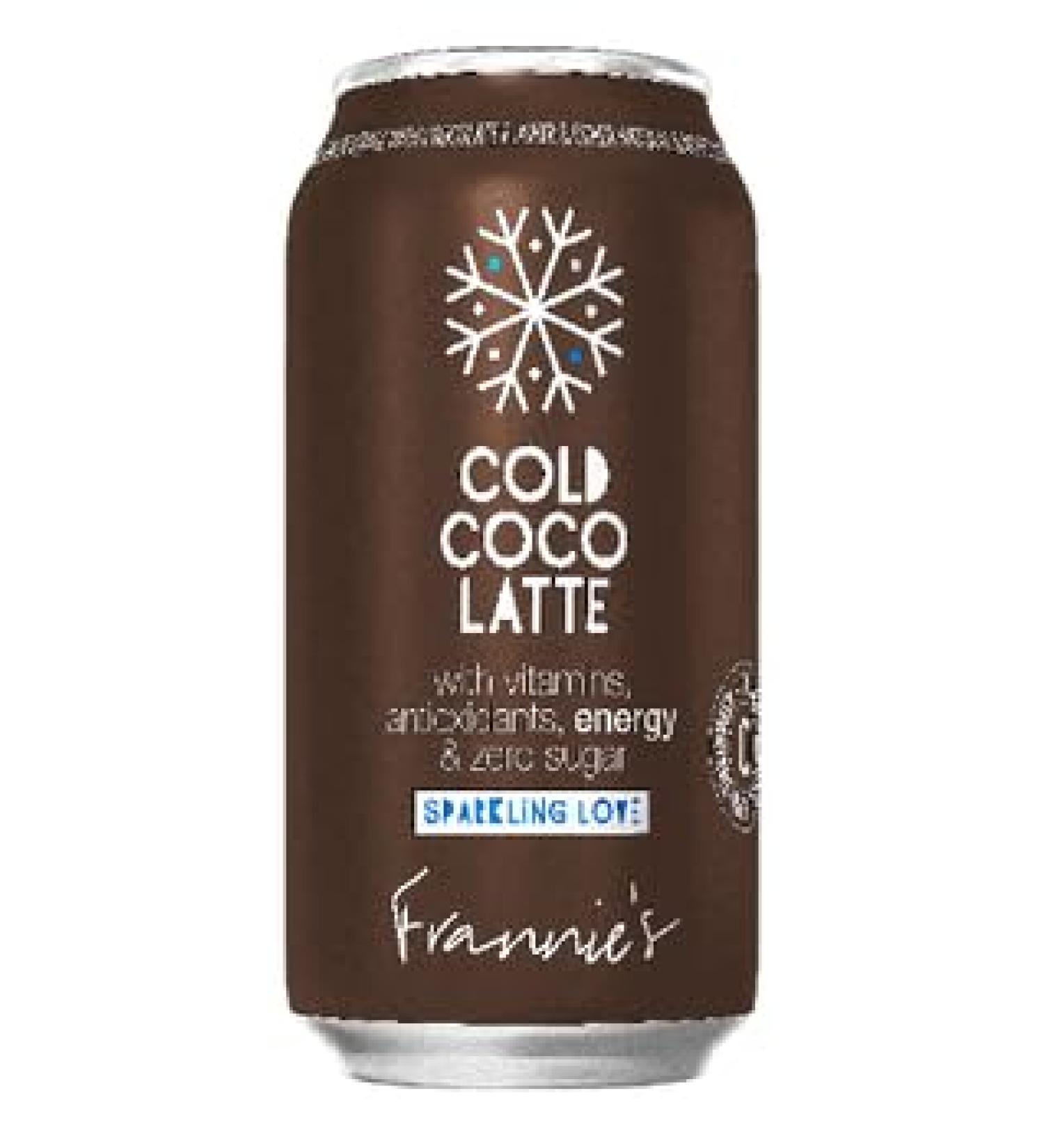 Adirondack Beverages Frannie's Cold Coco Latte Non Dairy Beverage Zero Sugar - Buy Online on GoSupps.com