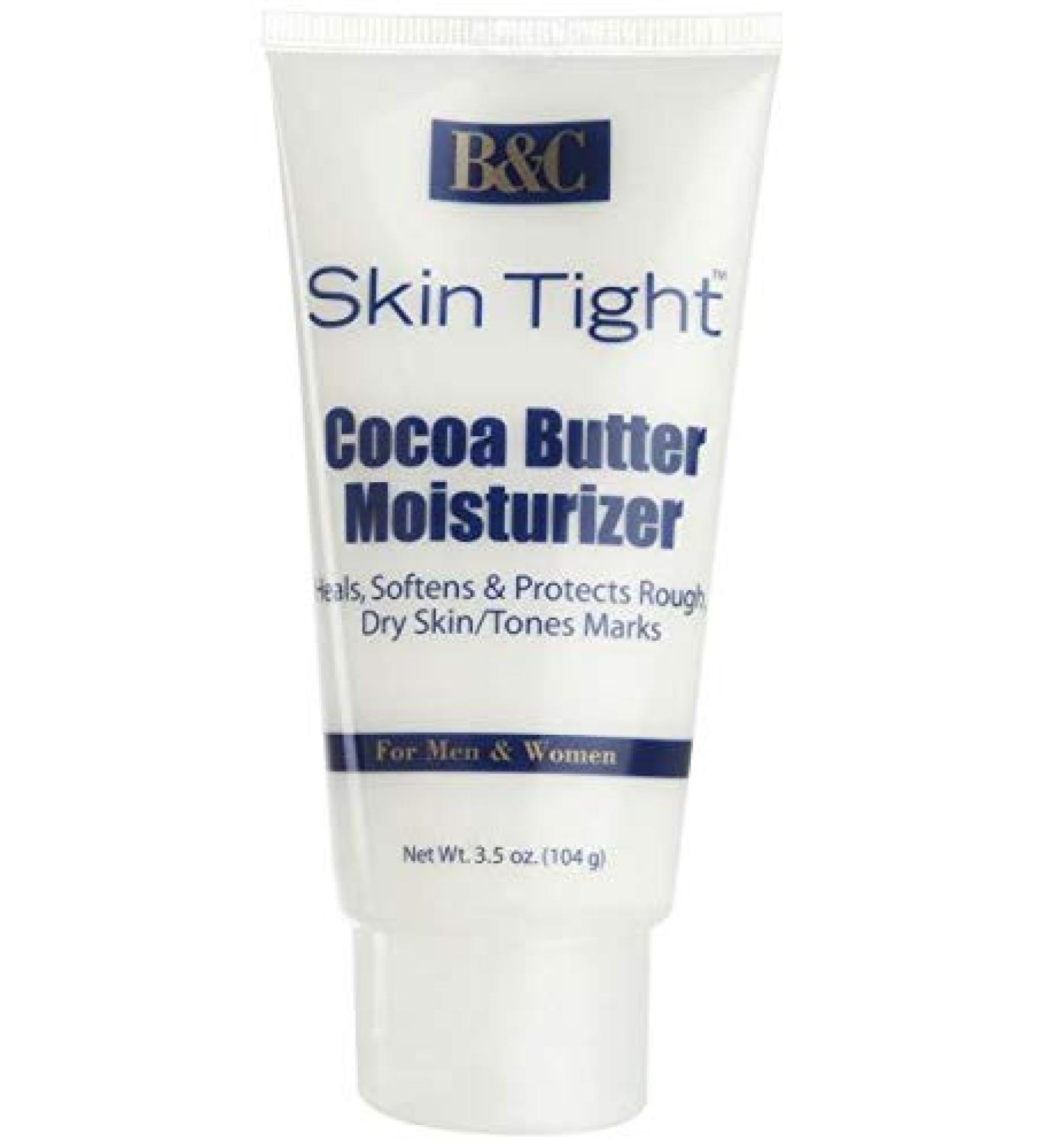 B&C Skin Tight Cocoa Butter Moisturizer (Pack of 2)