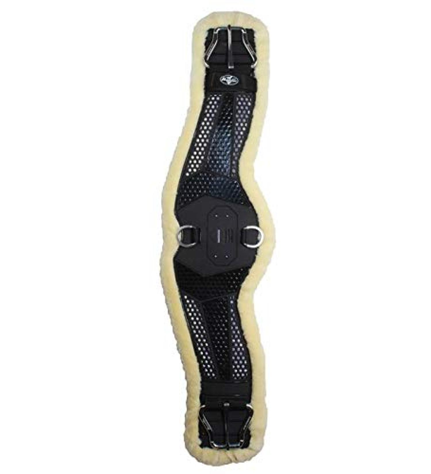 Professional's Choice Sports Medicine Products Contoured Ventech Equestrian Cinch Fleece for Horse Saddle 26