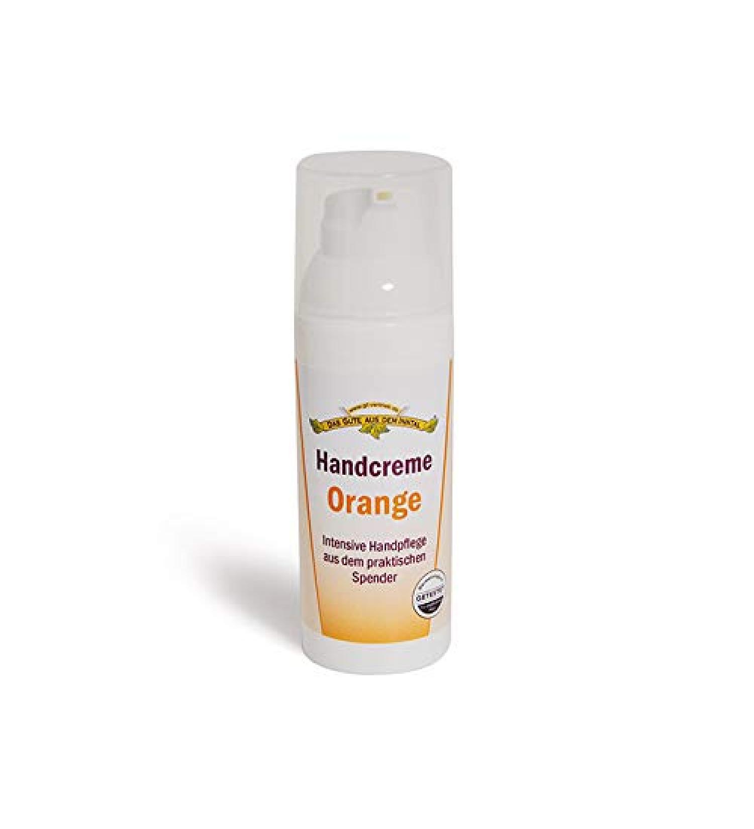 Hand cream orange 50 ml donor