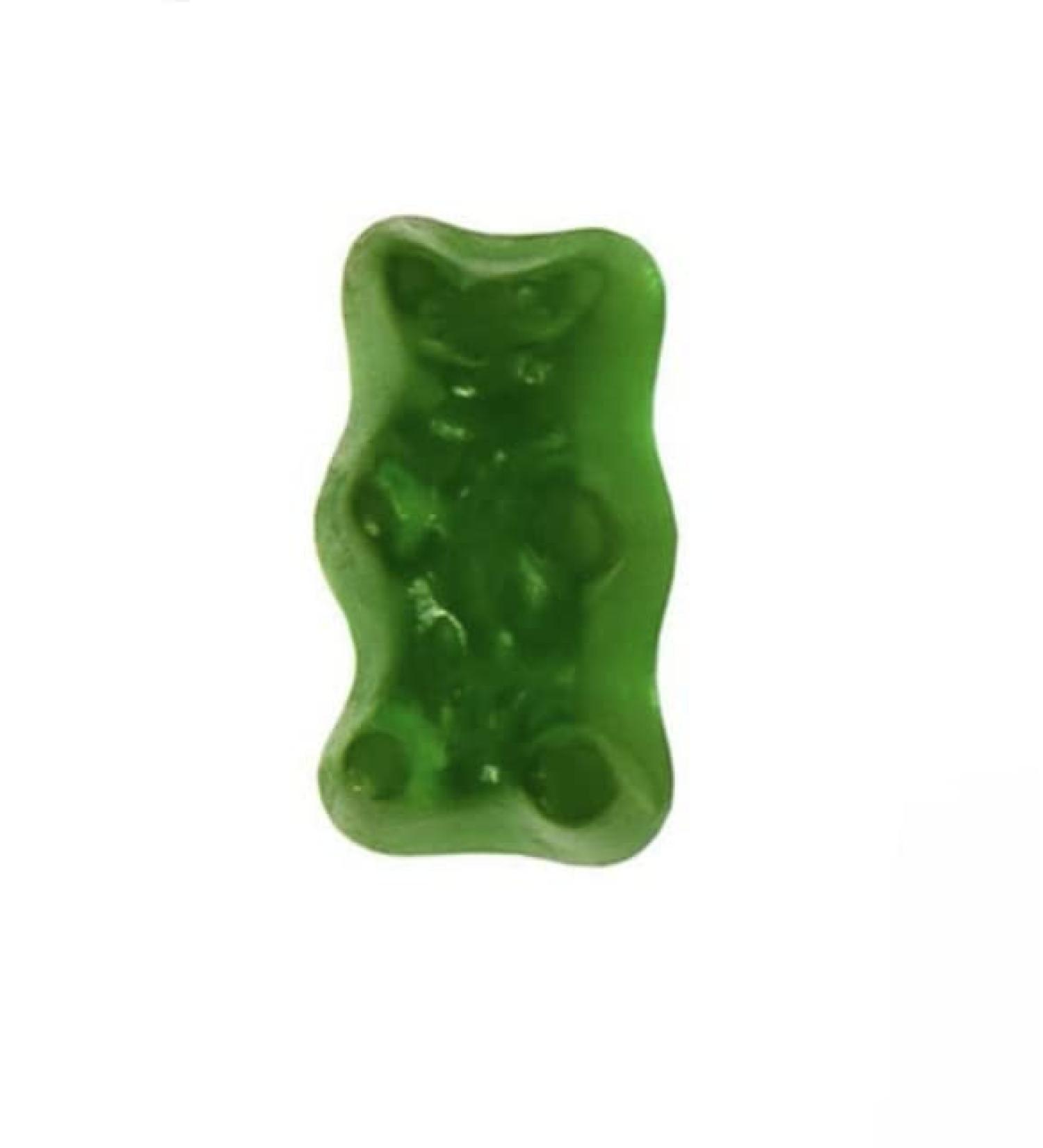 Green (Apple) Goldbears Gummy Sweet Share Bag - 1kg Bag