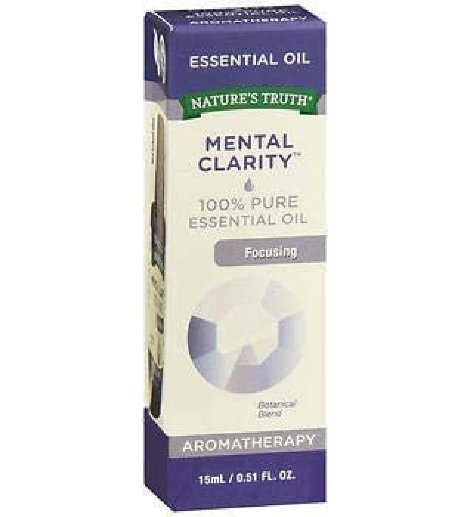 Nature's Truth Mental Clarity Essential Oil - .5 oz Pack of 6