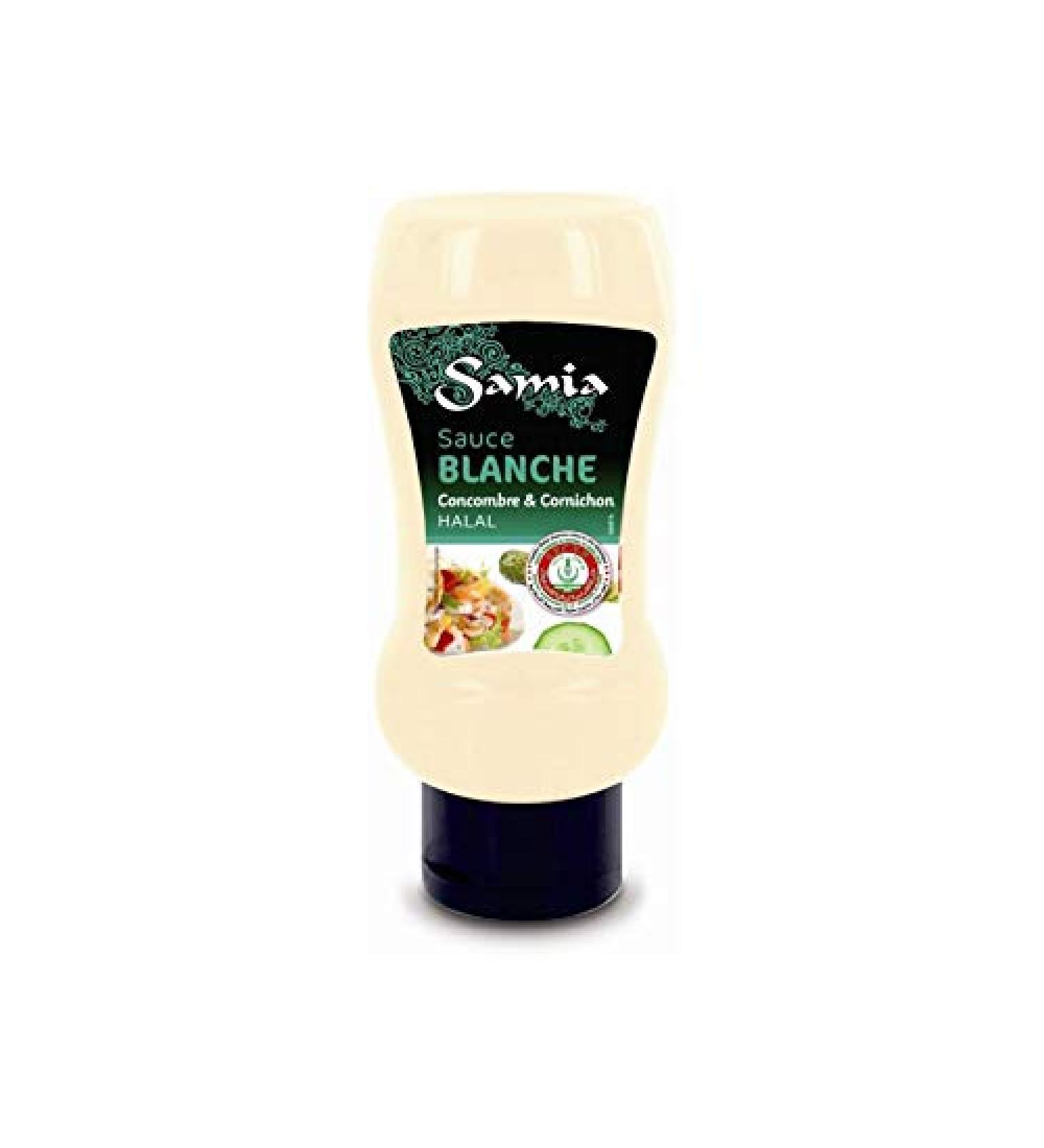 Samia Halal White Sauce 350 ml - Pack of 4 - Buy Online on GoSupps.com