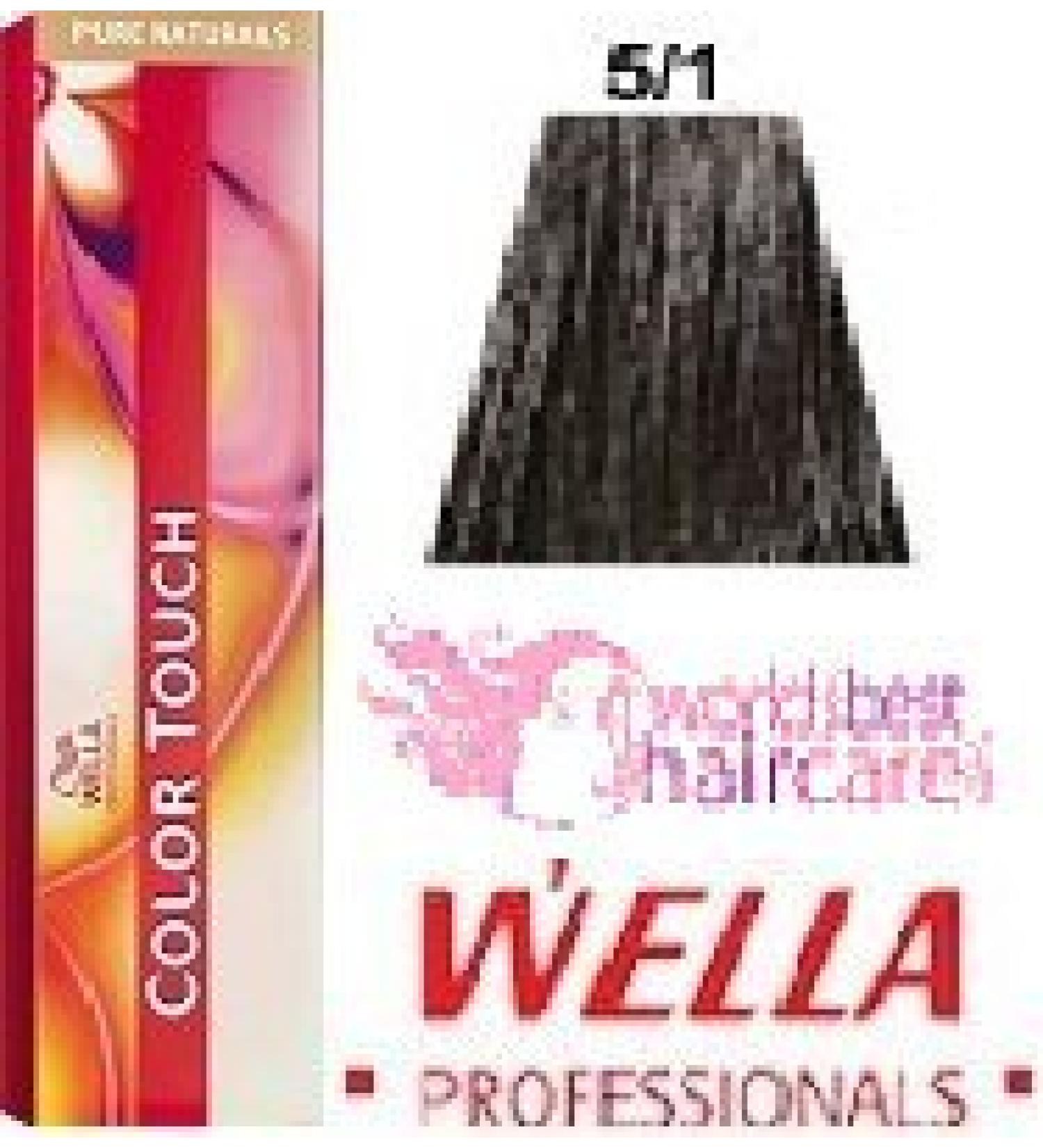 Wella Color Touch 5/1 Light Brown Ash 2 oz