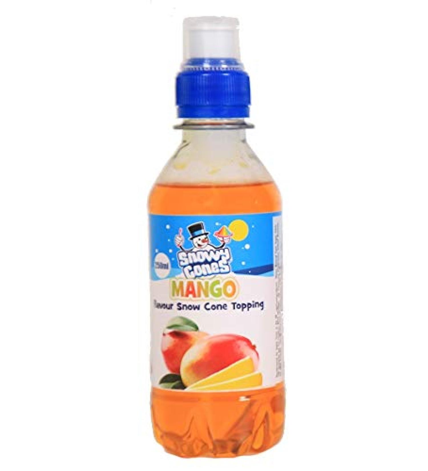 Snowycones | Syrup for Snow Cones and Shaved Ice | Not Slush | 250 ml Mango