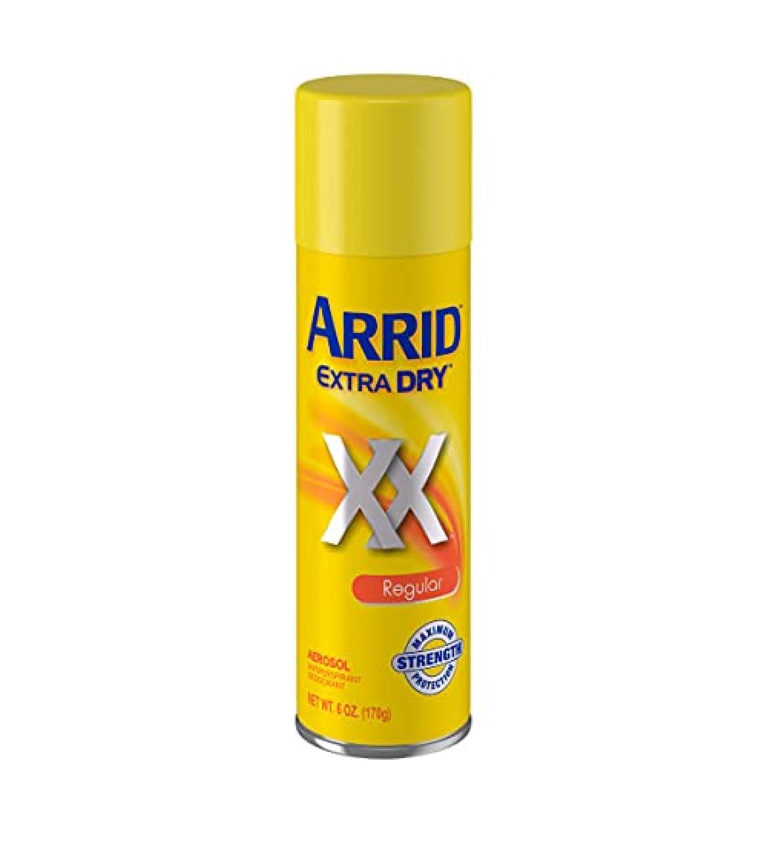 ARRID Extra Dry Anti-Perspirant Deodorant Spray 6 oz - Long-Lasting Protection & Freshness - Buy Internationally - Buy Online on GoSupps.com