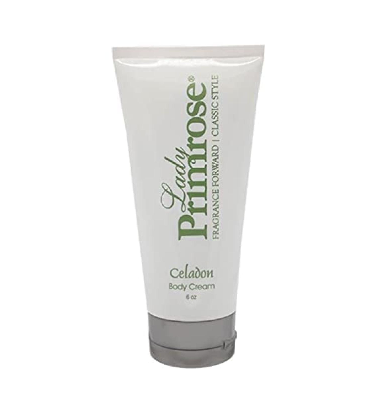Lady Primrose Celadon Body Cream Tube 6 Ounces