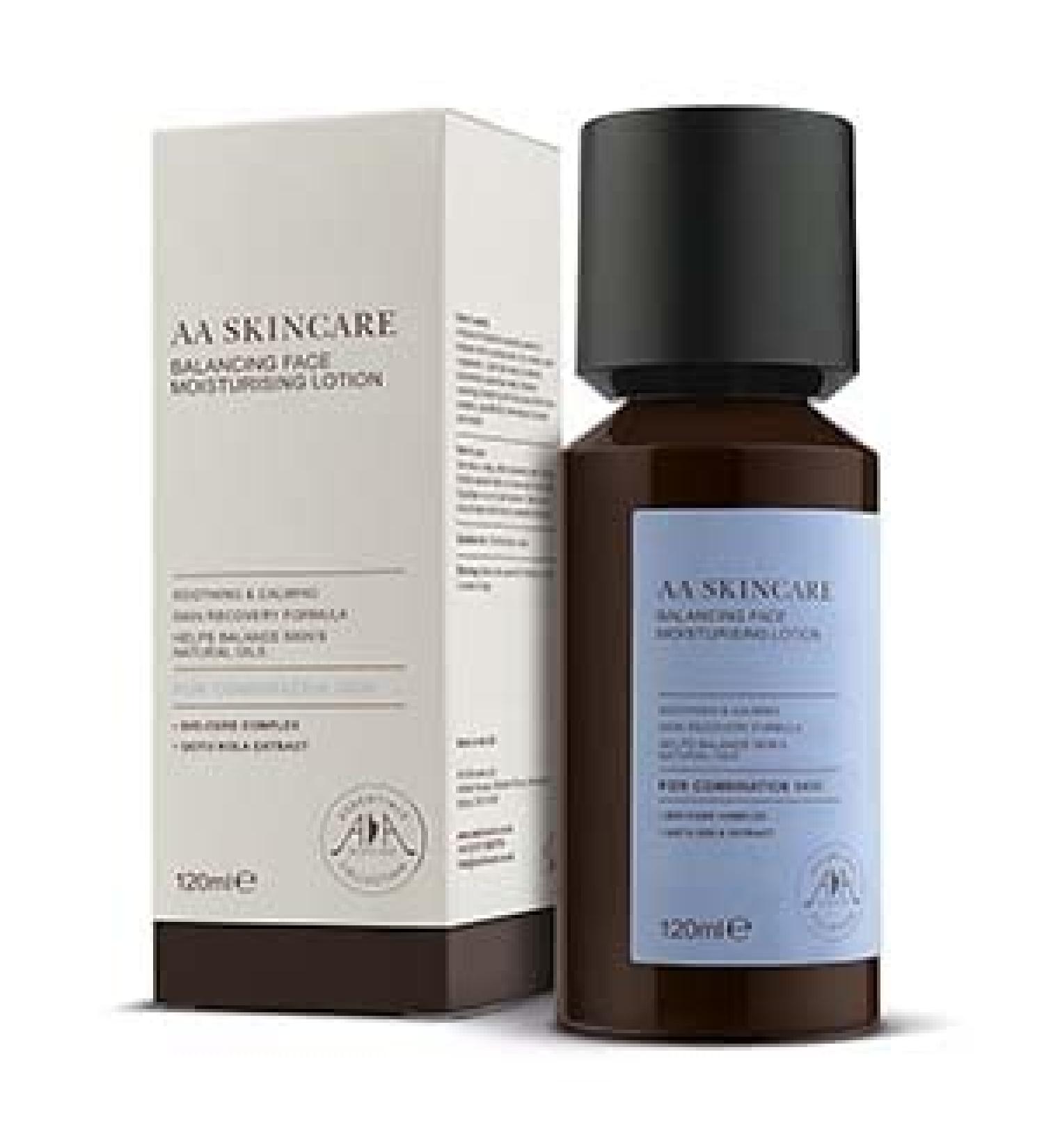 Balancing Moisturiser face Lotion 120ml AA skincare