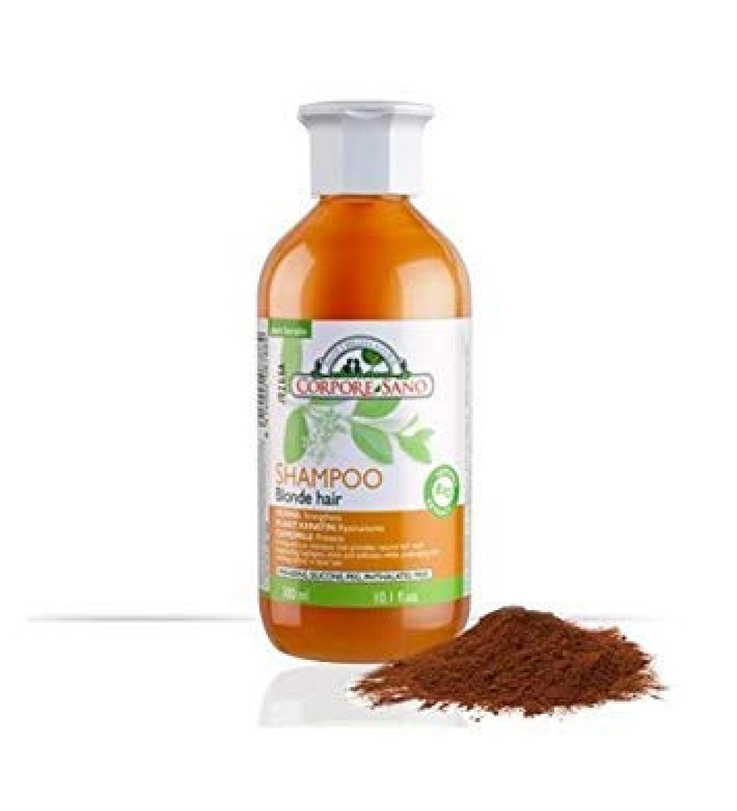 Blonde Henna Shampoo-Certified Organic Growing- 10.1 Fl.oz./300ml