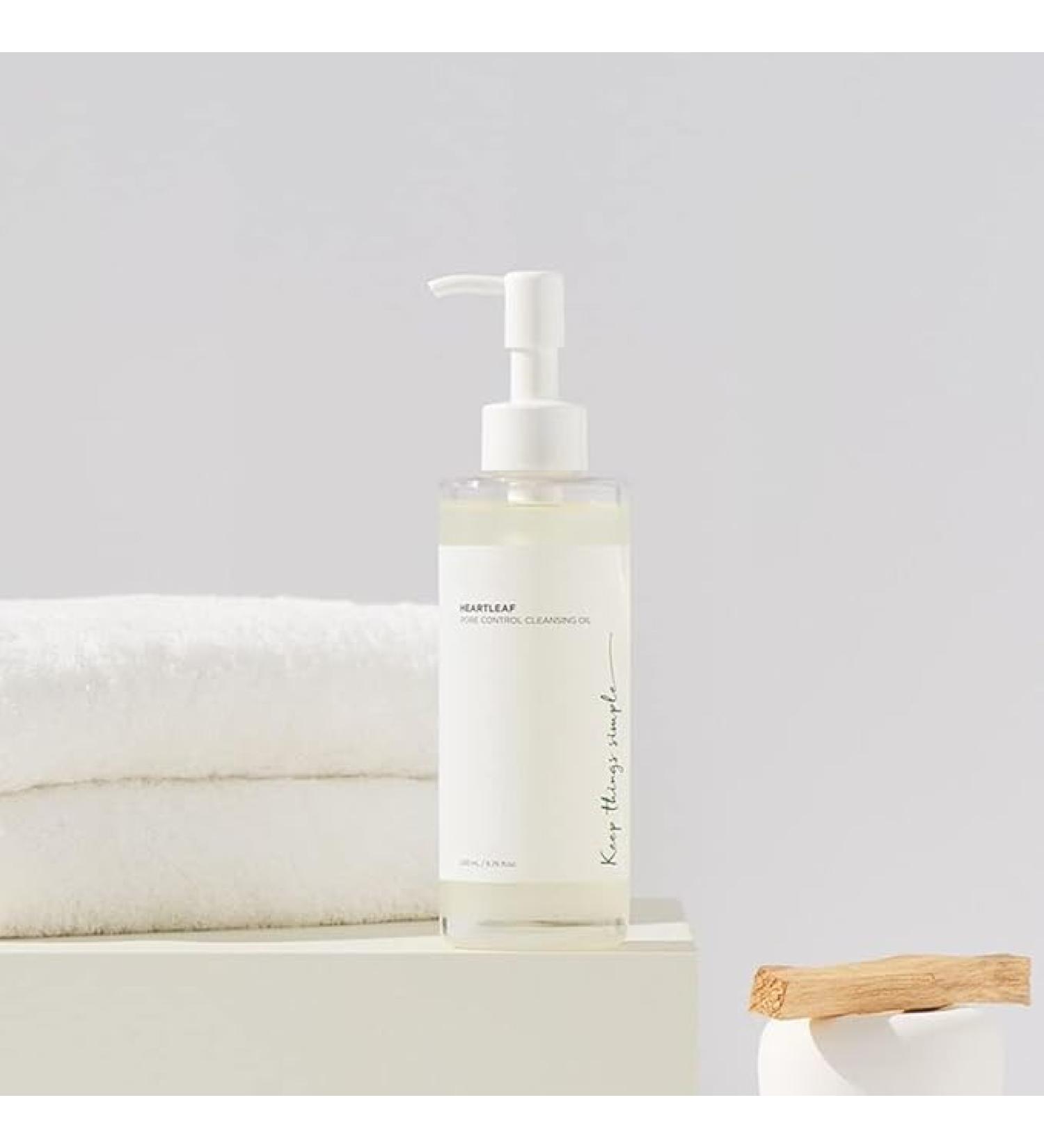 Heartleaf Pore Control Cleansing Oil Makeup & Blackhead Removal 6.76 fl oz(200ml) - Buy Online on GoSupps.com