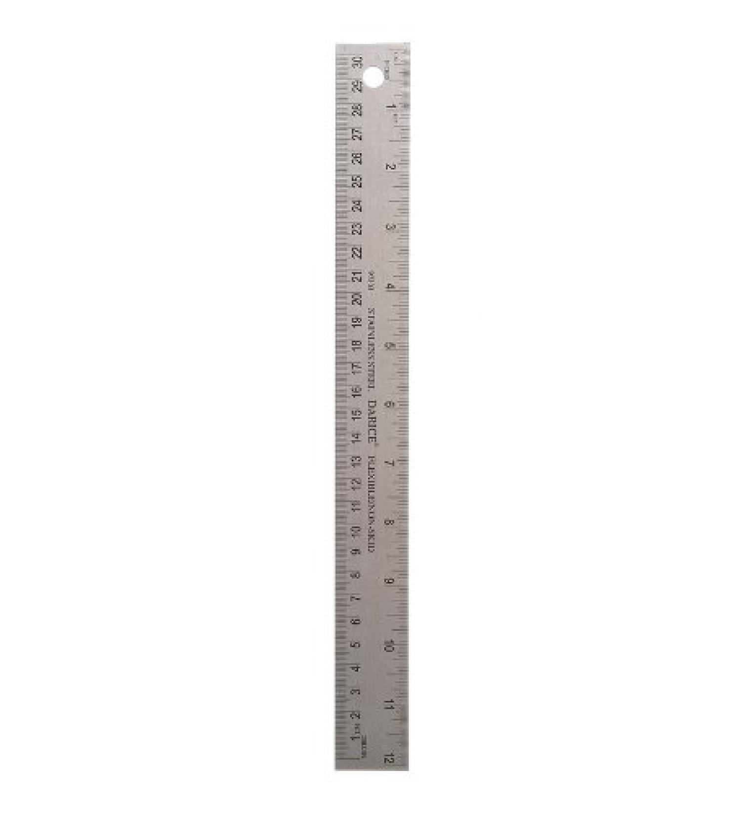 Ruler  Stainless Steel  12 inches