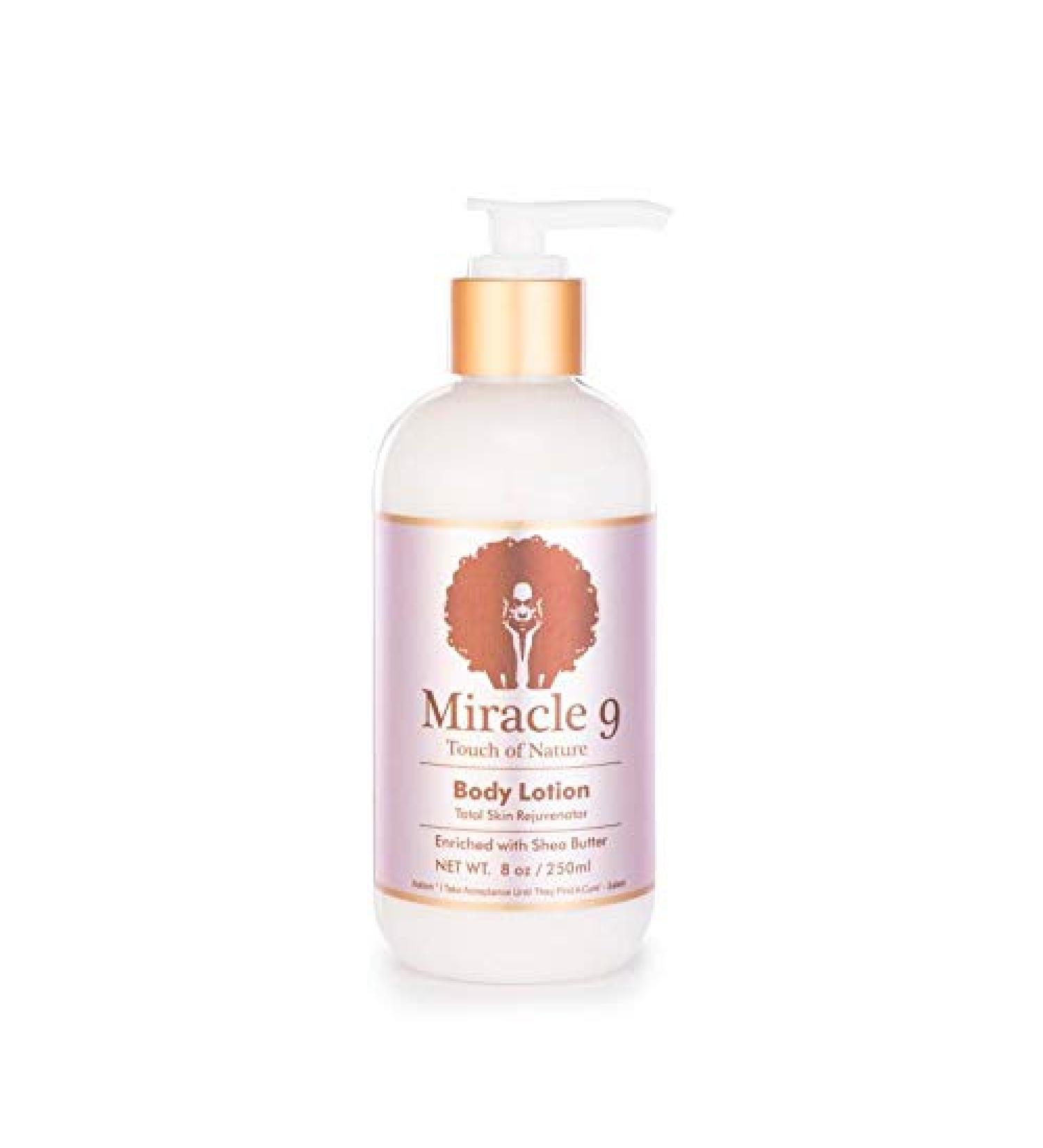 Miracle 9 Touch of Nature Body Lotion 8 Oz.