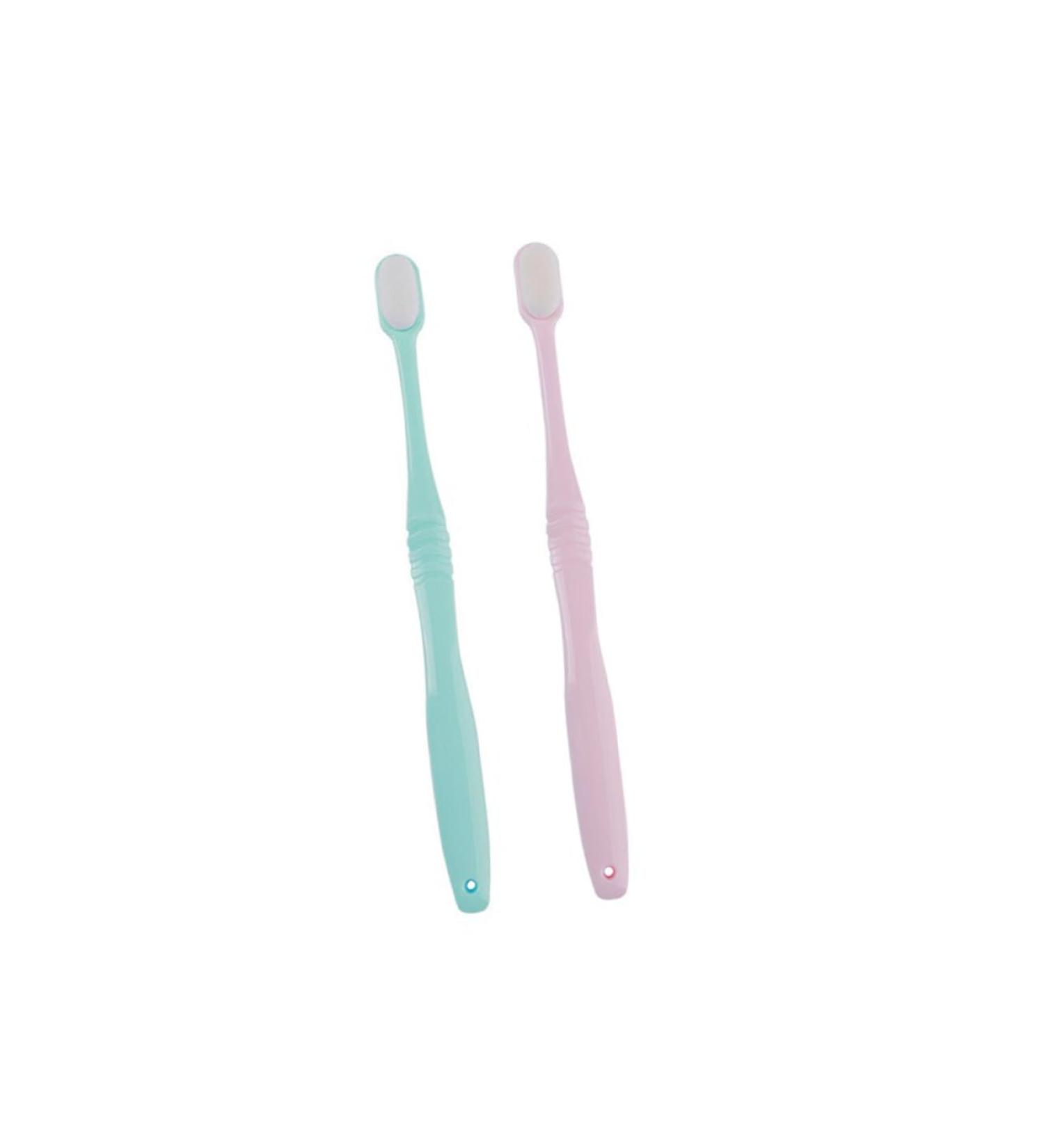 Healeved 2ST Micro-Gnaw Soft Toothbrush Set - Portable Nylon Toothbrushes for Family Oral Care | Ideal for Adults - Buy Online on GoSupps.com