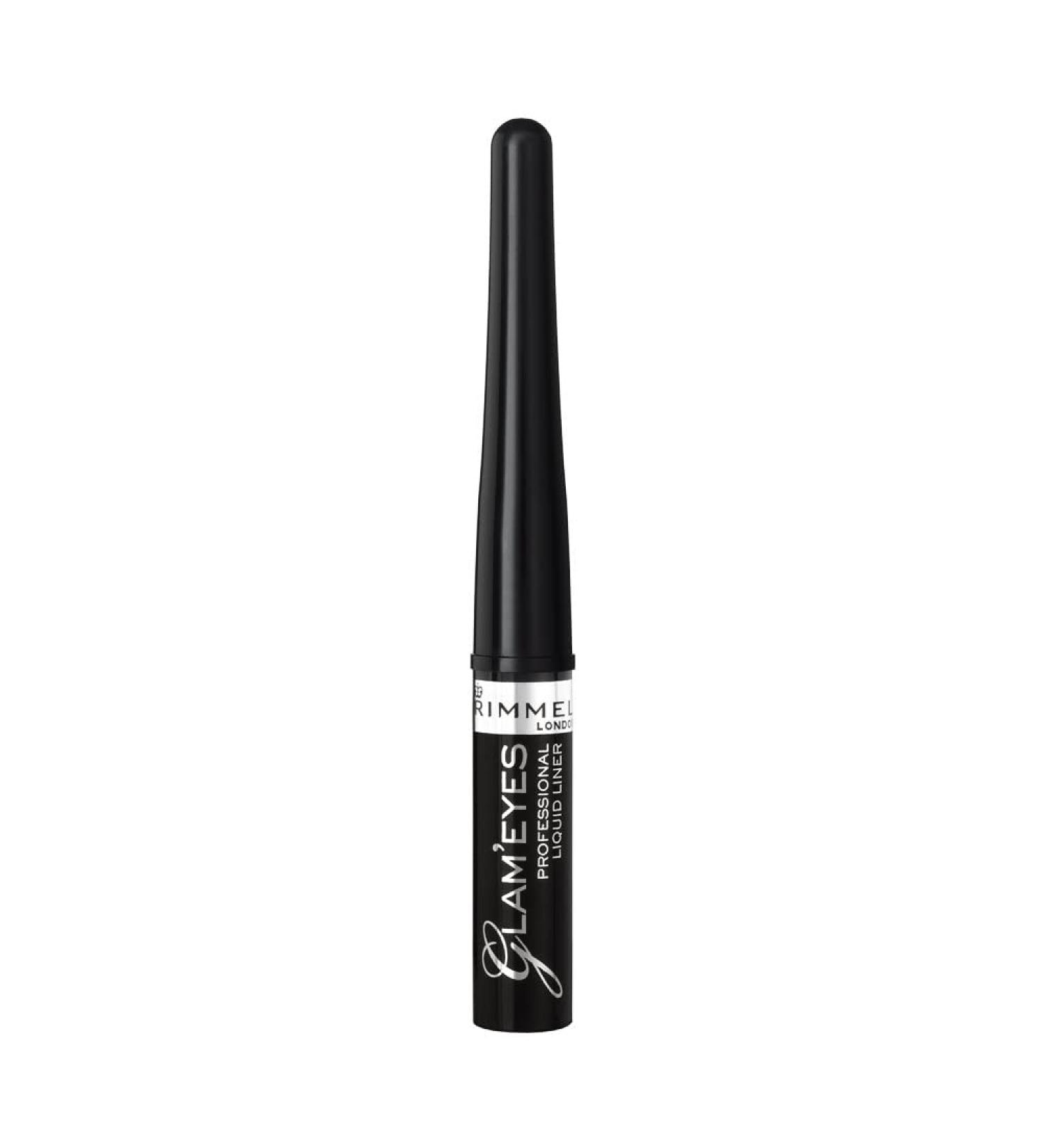 Rimmel Glam Eyes Liquid Liner - Black Glamour 3.5 ml - Buy Online on GoSupps.com